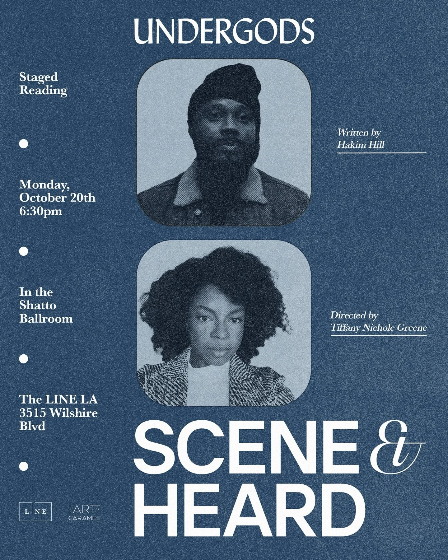 Next up in our Staged Reading Series: UNDERGODS⛪

A story about faith, fear, and what lies beyond the veil, written by @kimohill and directed by @tiffanynicholegreene. | RSVP in bio

Featuring Grammy-nominated violinist @grandmastervic 🎻

When a you