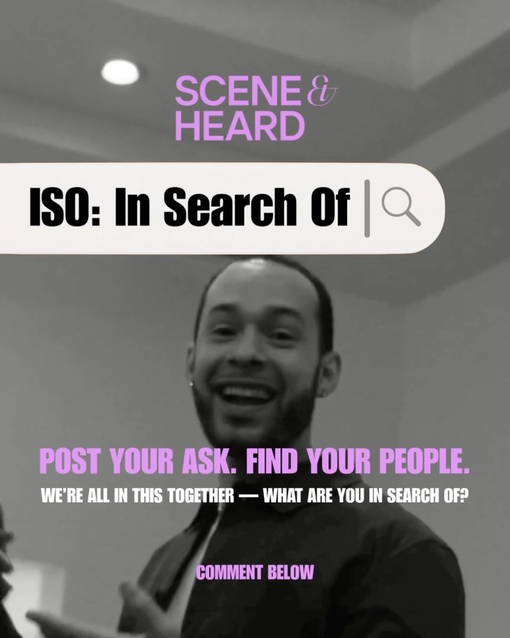 Whether it&rsquo;s a dog sitter for the holidays, a scene partner for those upcoming auditions, or a temp job to help with those last-minute gifts, someone in our community&rsquo;s got you.

Talk to us in the comments &mdash; what are you in search o
