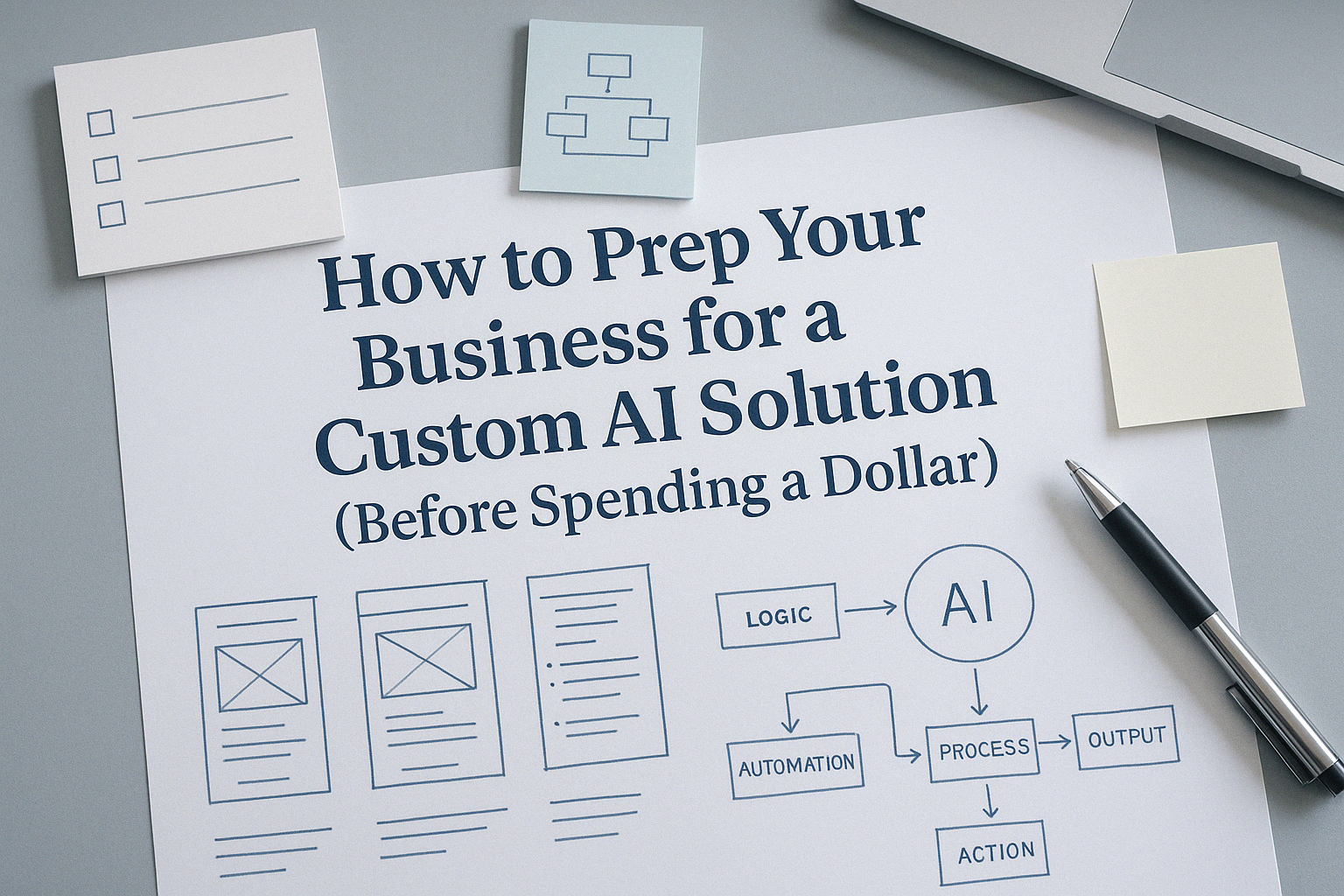 How to Prep Your Business for AI (Before Spending a Dollar)