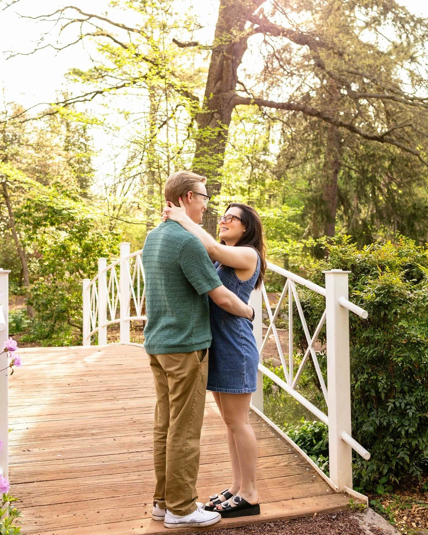 This is one of my favorite photos from this couple's session. I love how the sun is peeking through the trees. It made the garden look that much more magical and romantic!
.
.
.
#njcouplesphotographer #njengagementphotographer #centraljerseyengagemen