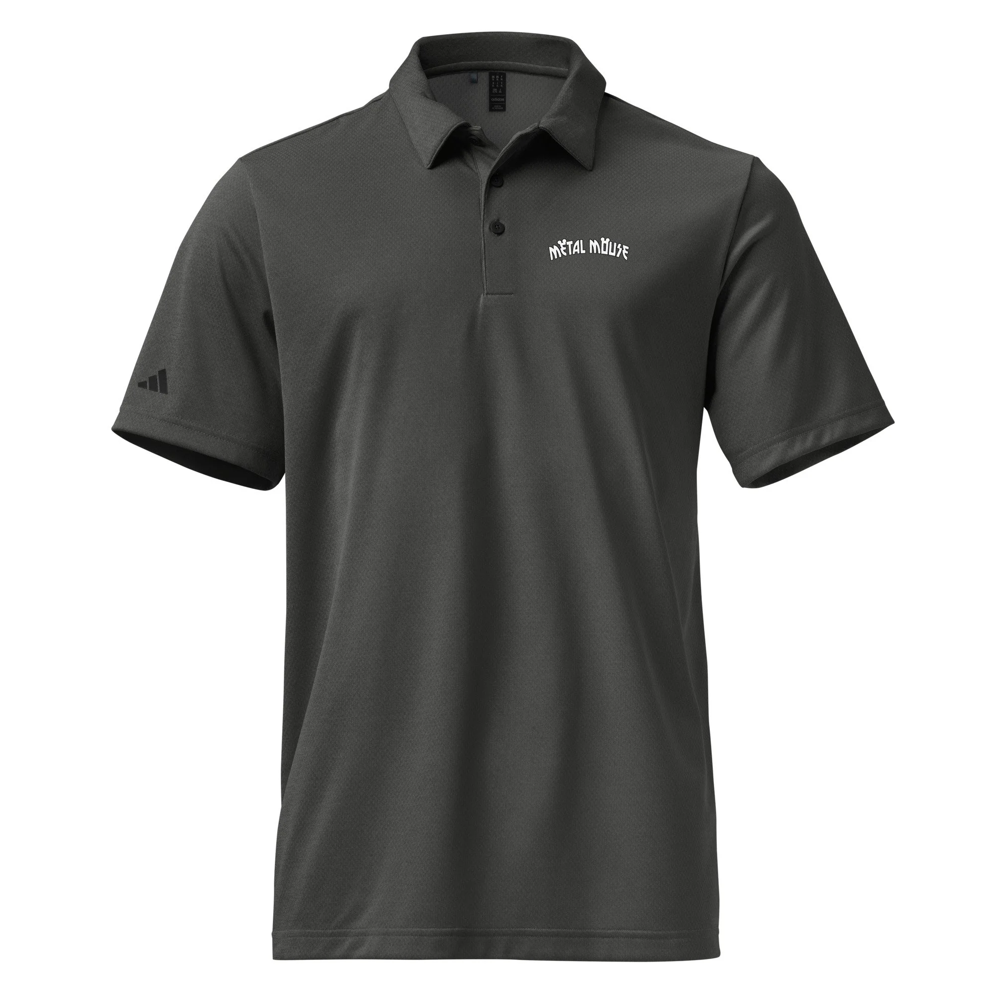 unisex-adidas-space-dyed-polo-shirt-black-melange-front-69f2b860263db.jpg