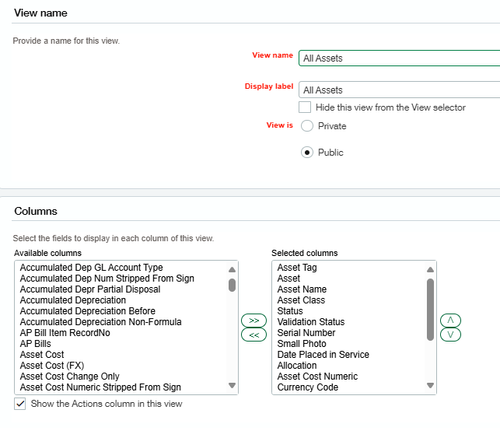 19. Creating and Editing Views — Sage Intacct Technical Solutions