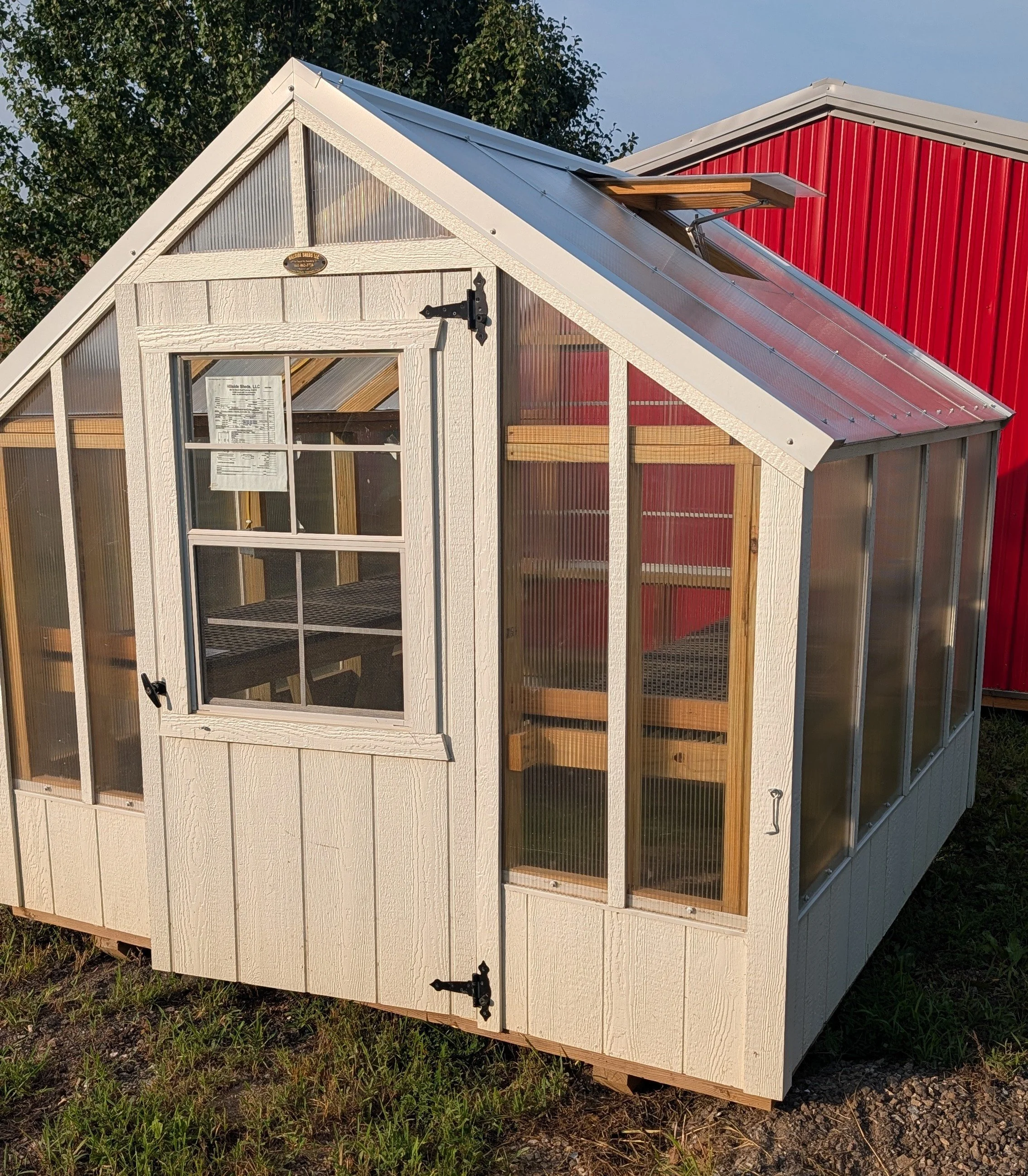 8′ × 8′  Greenhouse