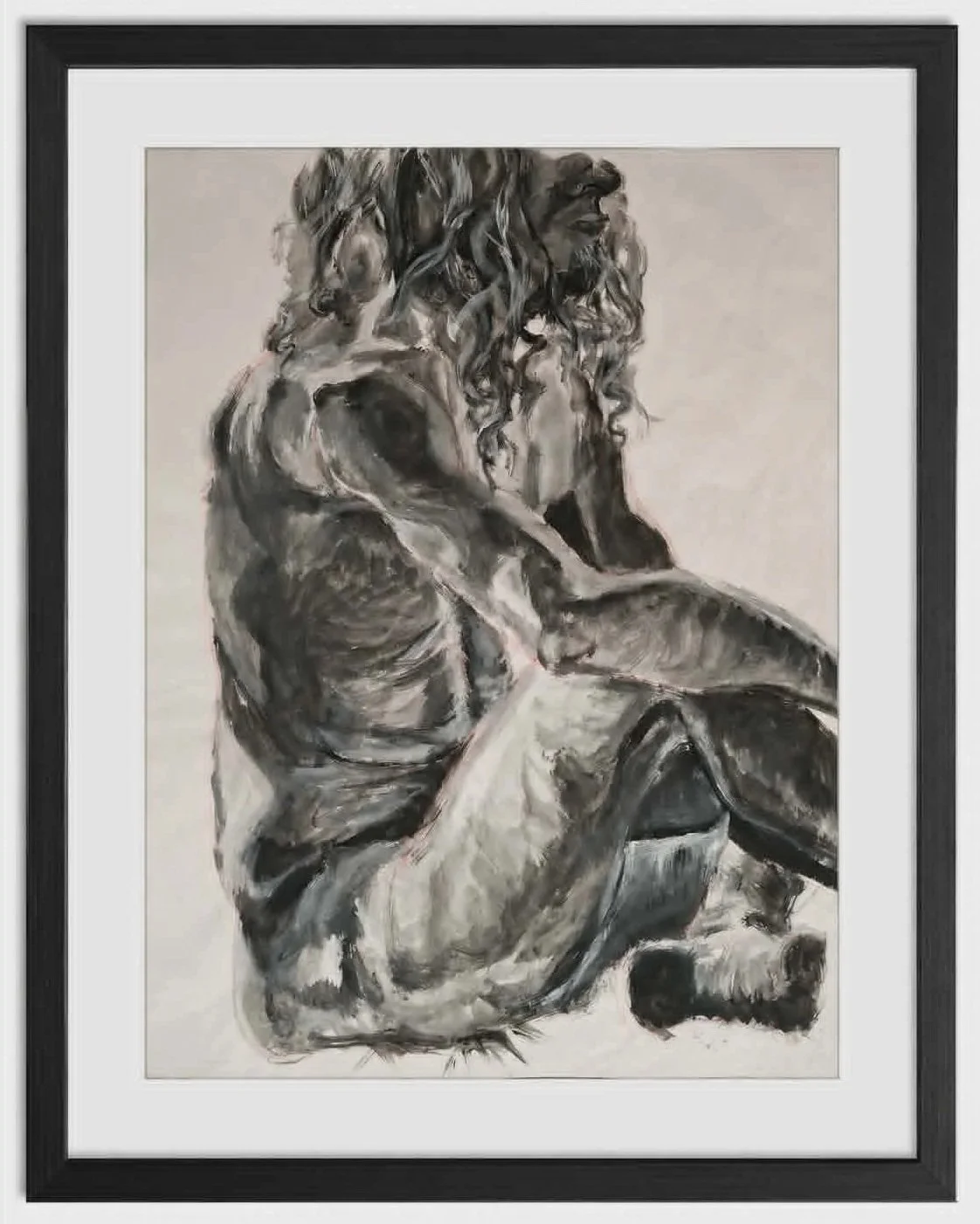 2013 Massey University Life Painting Study a1