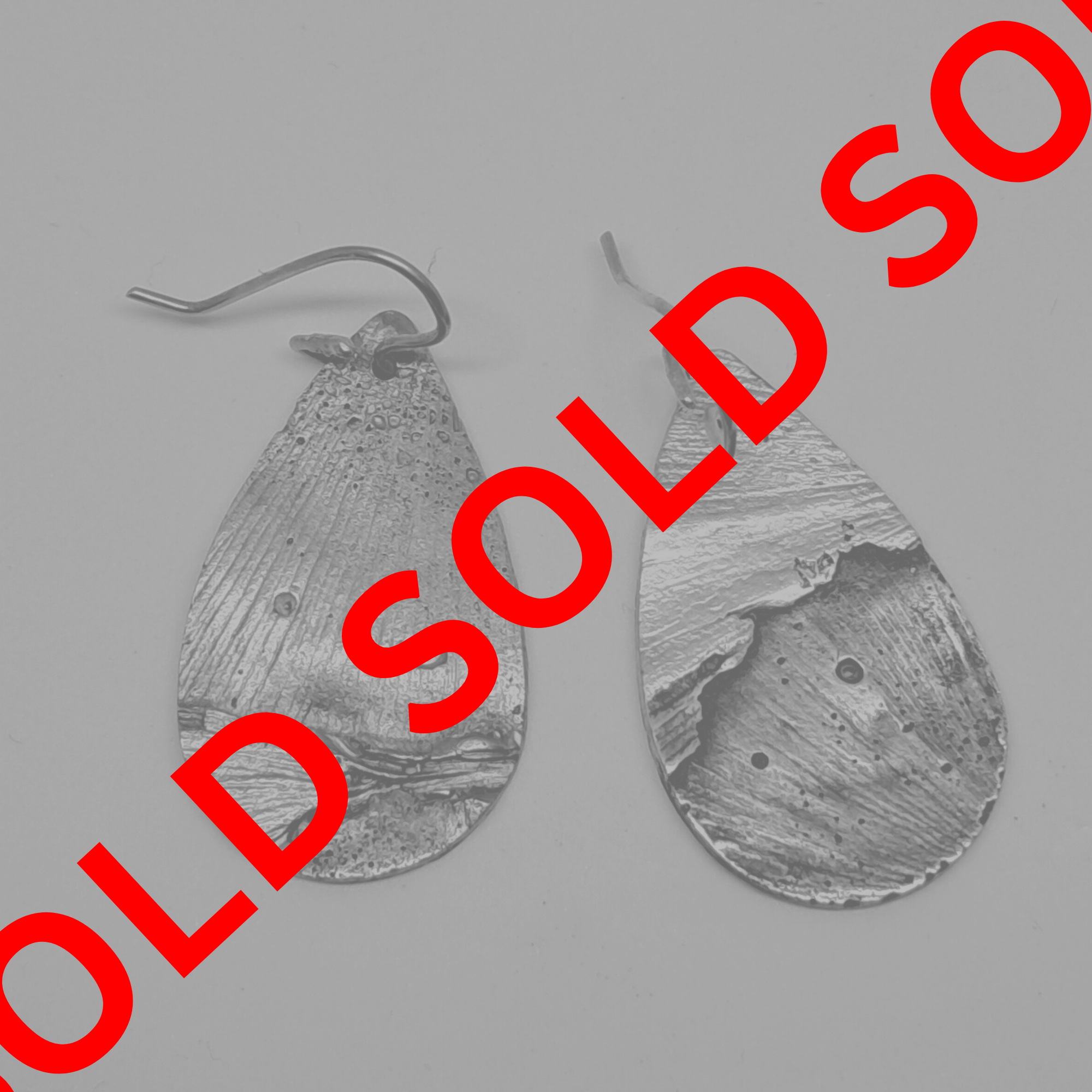 Ginko Leaf Earrings (Sold)