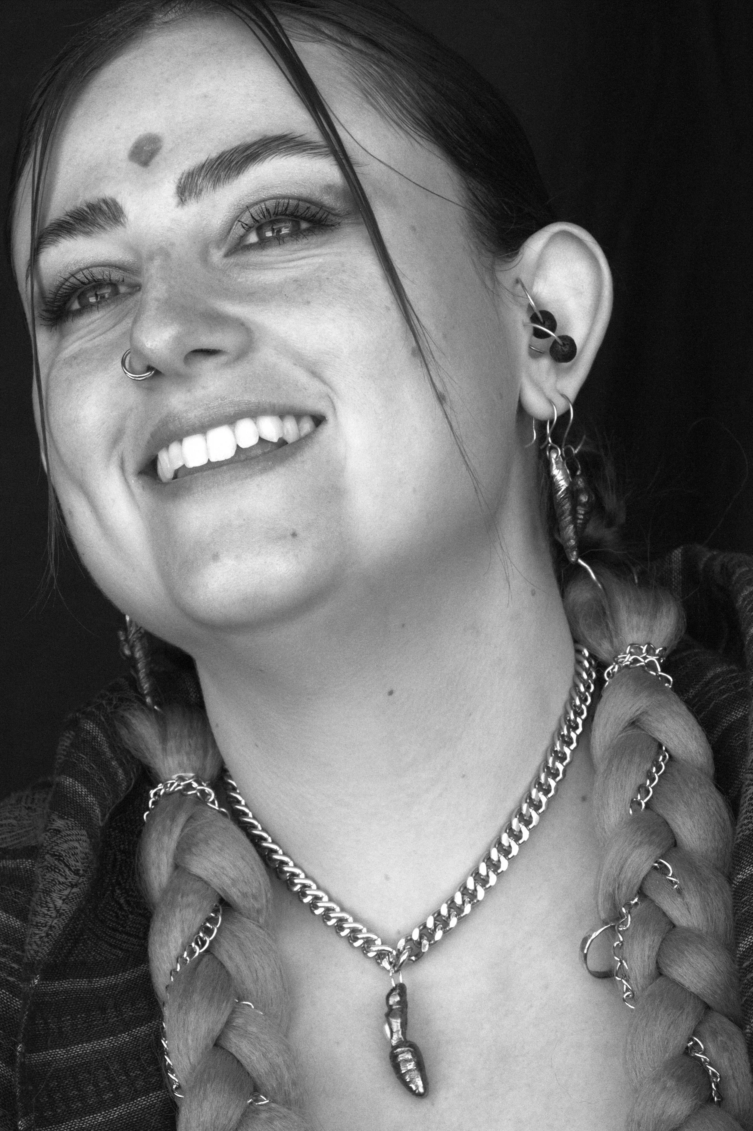 Silver 925 & Polished Brass - Hand sculpted 