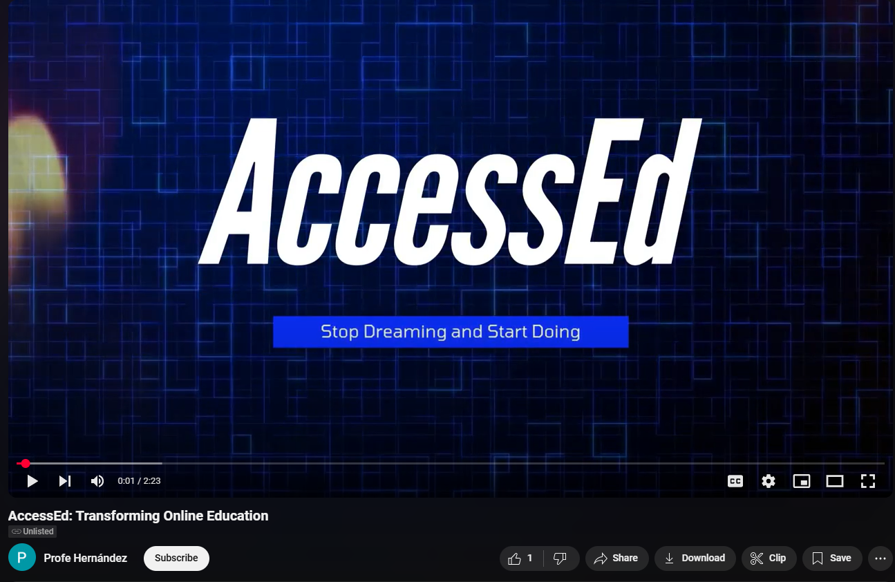 AccessEd: Inclusive eLearning Platform Concept (UX + Instructional Design)