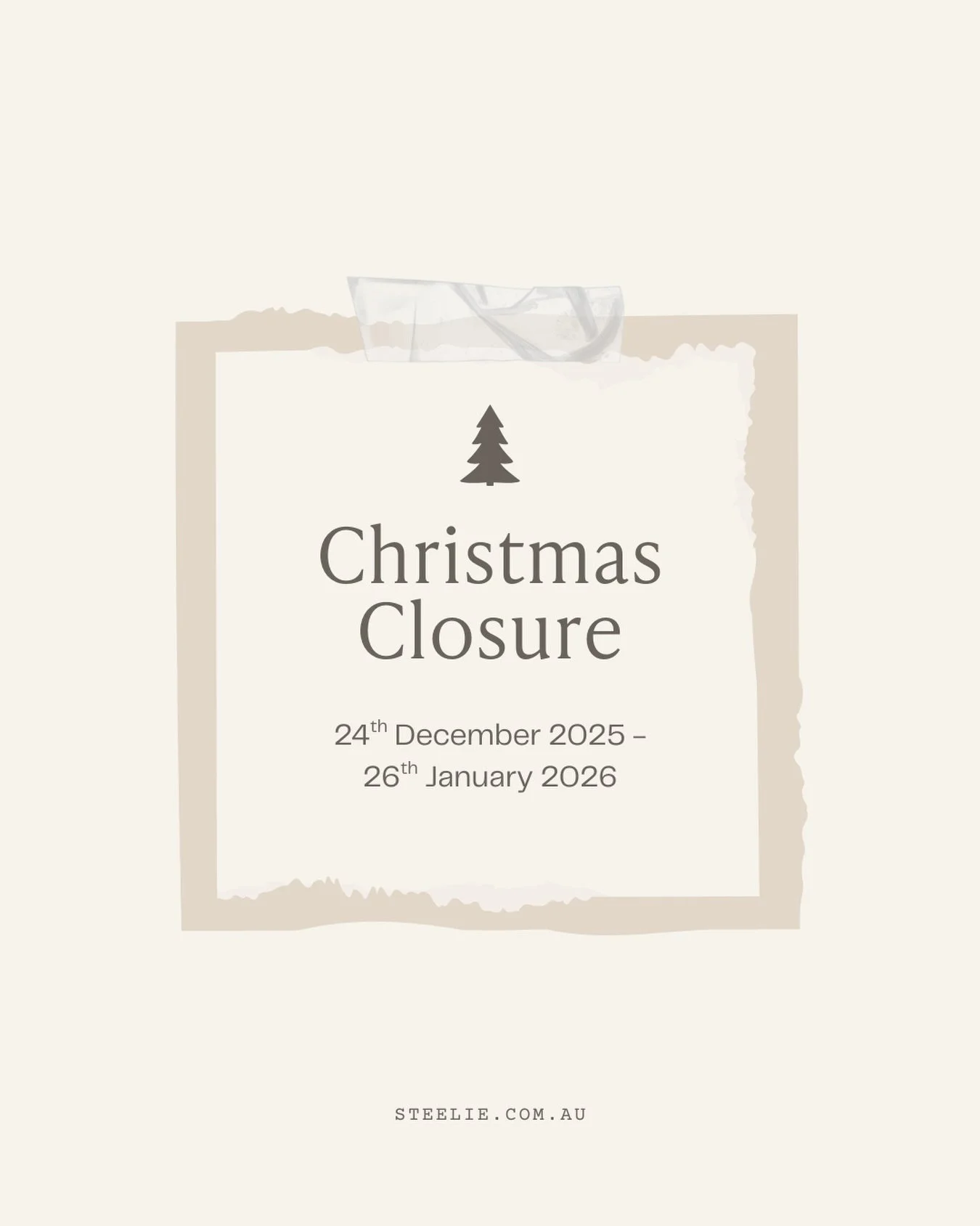 Christmas Closure 🎄

During this time, we will remain available for urgent inquiries and for current customer orders and deliveries - however, responses to new inquiries and quote requests may be delayed 💫