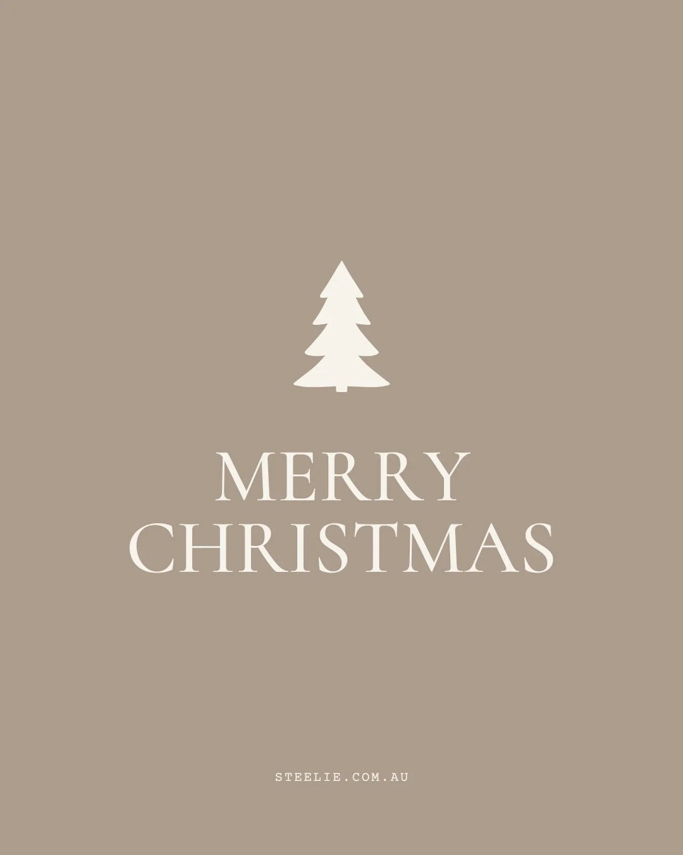 Merry Christmas from Steelie!🎄

Cheers to a magical holiday season and a bright New Year! ✨