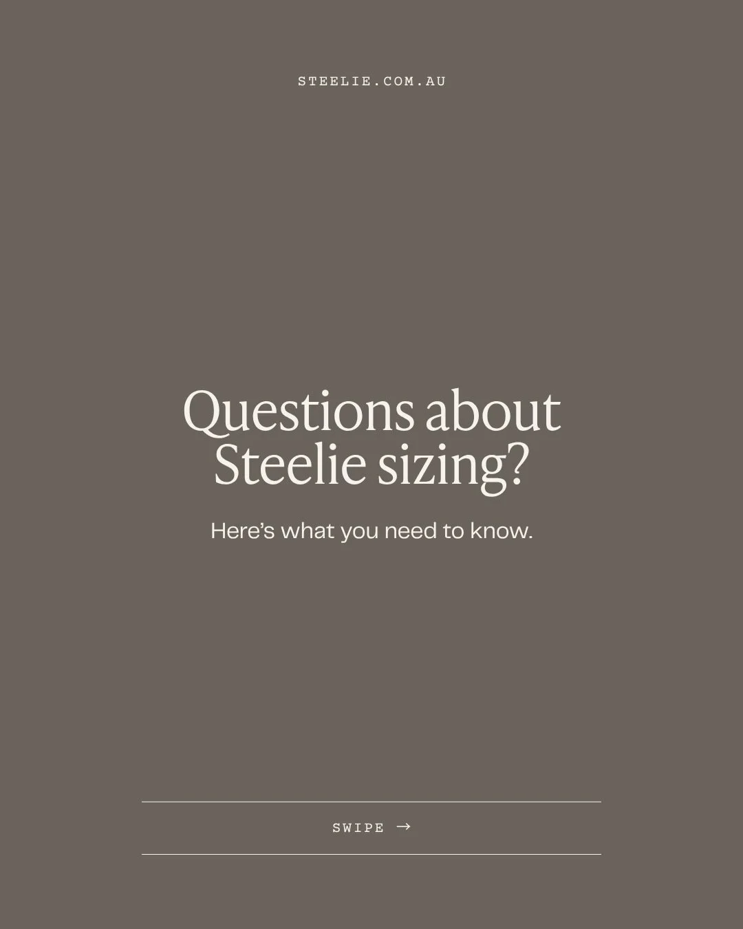 Here&rsquo;s a quick guide on Steelie sizing 📐

Every project is different - contact us and we&rsquo;ll help you get the right fit for your space. 📲