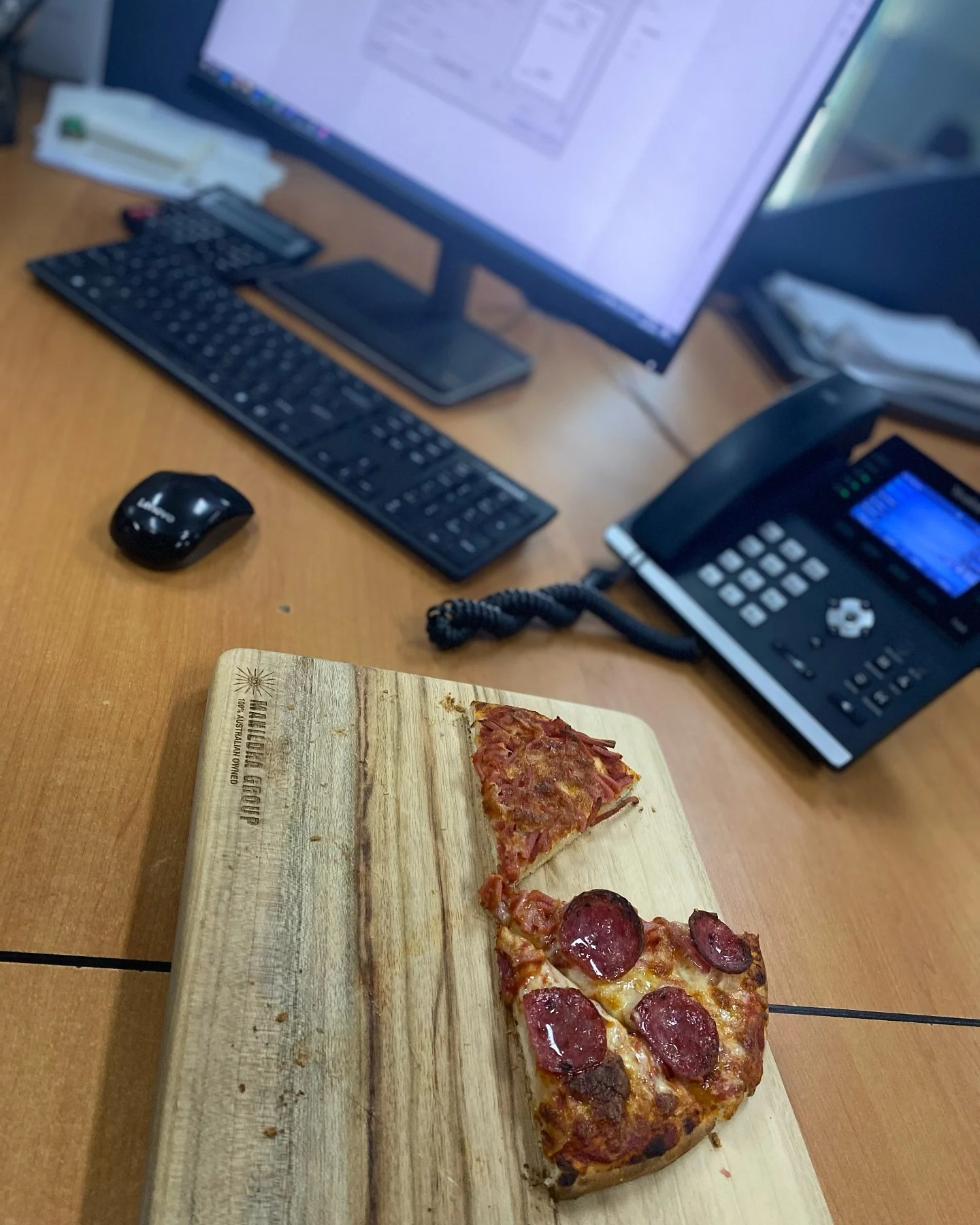 Can you smell what the BOSS is cooking?  #pizza