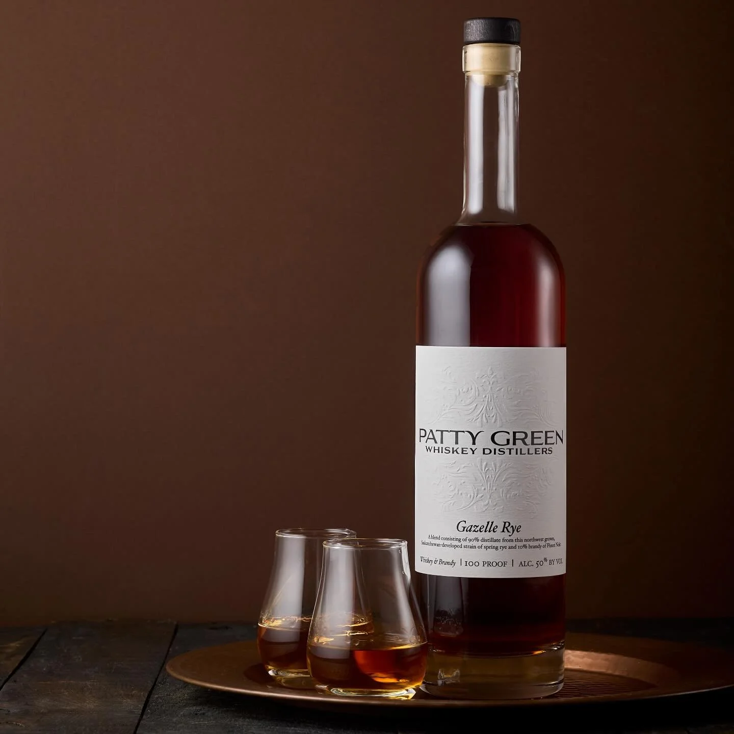 Gazelle Rye 
This is the first Rye we&rsquo;ve barreled down and the first we&rsquo;ve bottled. Gazelle Rye is a fascinating grain from Canada, known for its ability to germinate in spring and thrive in cold, low-temperature soils. It offers intense