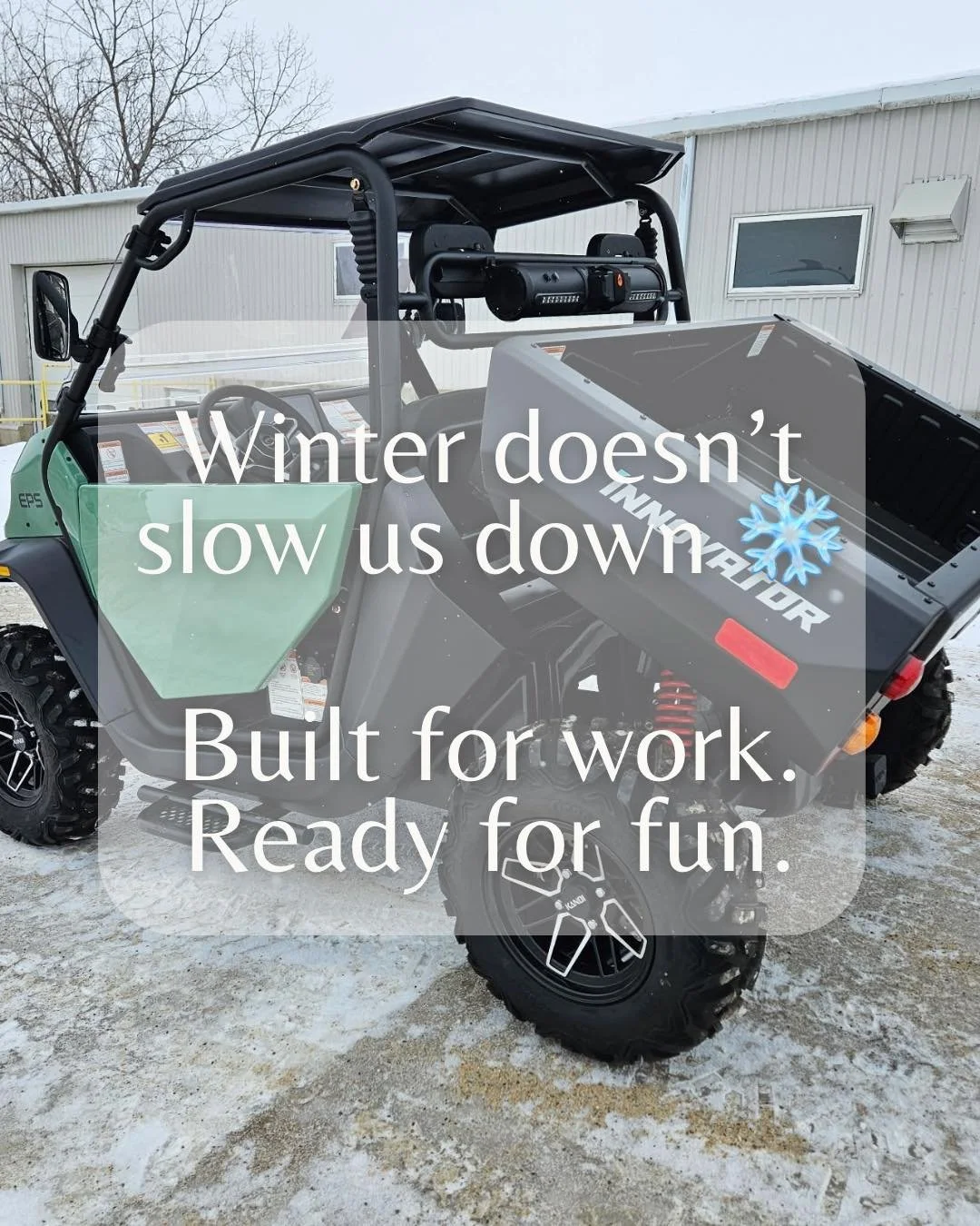 Built for work and play. Kandi UTV&rsquo;s are ideal for you. 

Contact us for pricing! 

Text/call 641-228-0339

1004 S. Grand Ave. Charles City, IA 

#charlescity #jenterprisegolfcarts #golfcarts #shopsmall