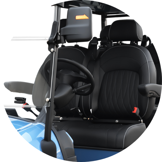 SIVO Golf Cart Interior