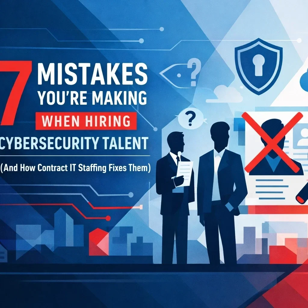 7 Mistakes You're Making When Hiring Cybersecurity Talent (And How Contract IT Staffing Fixes Them)