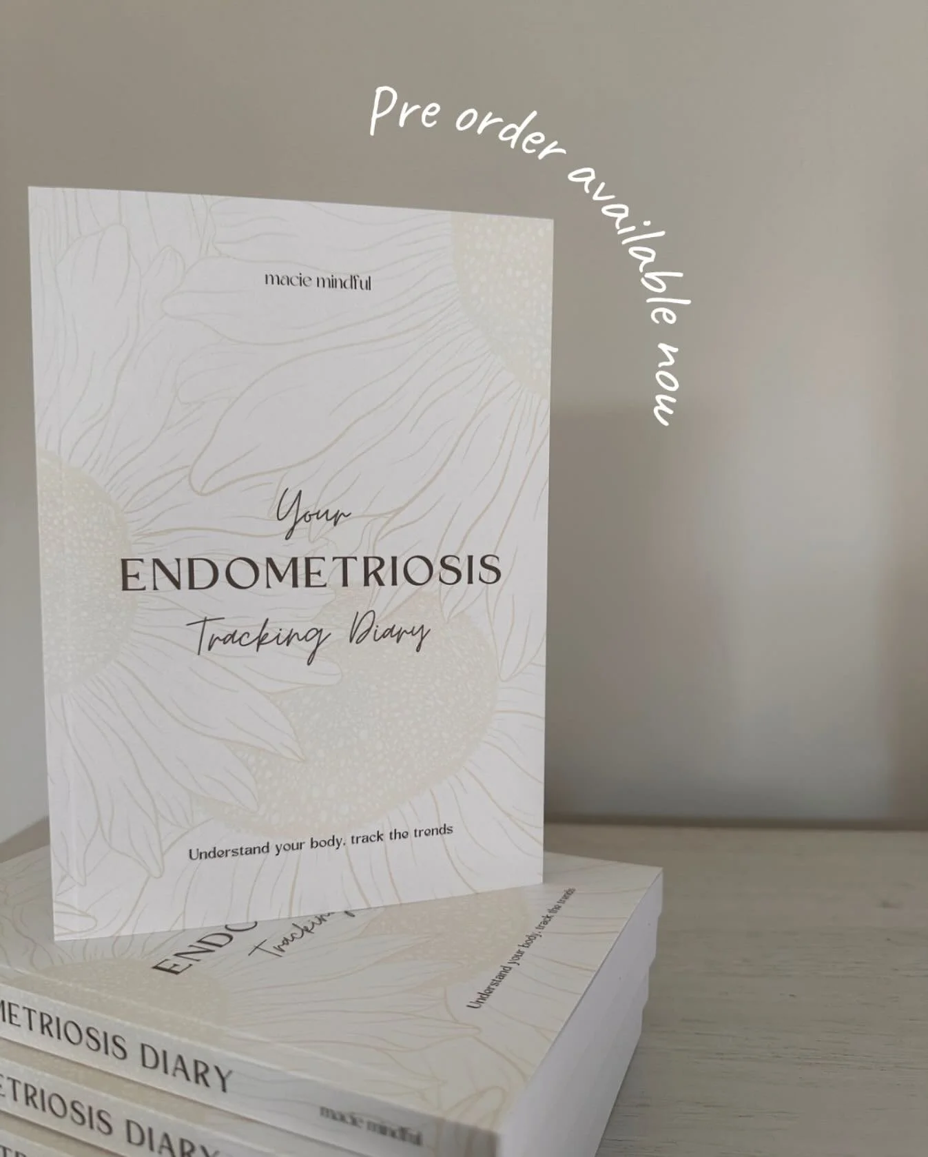 After being sold out, and spending time to focus on myself after surgery, I have officially restocked the diaries! Pre sale is available in my website for early October🥰☺️

#endo #endodiary #chronicillness #wellness #wellbeing #like #follow