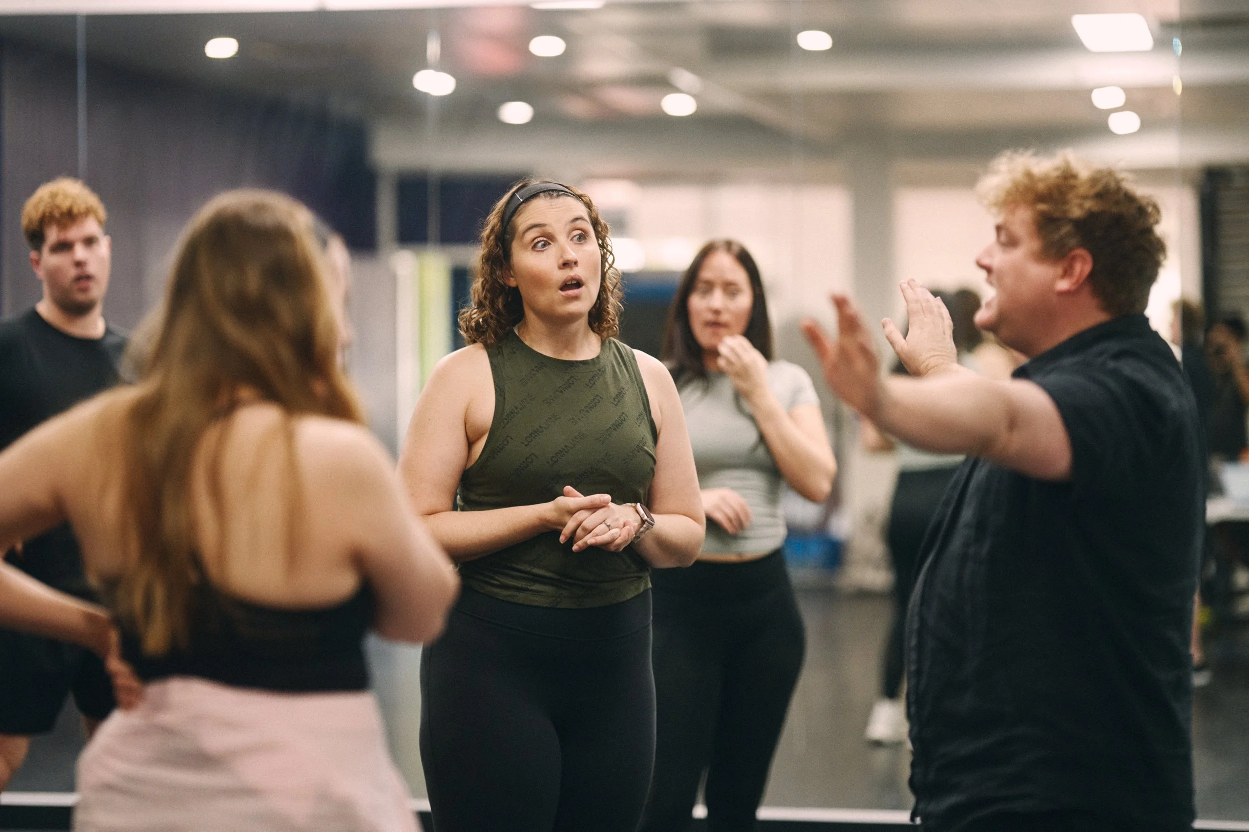 Shane Warne: The Musical 2026, Rehearsal Shots, CC: Kenn Wylchi