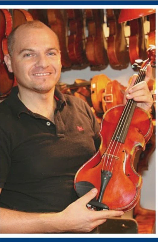 Visit to Luthier Lukas Wronski’s Violin Studio (includes concert)