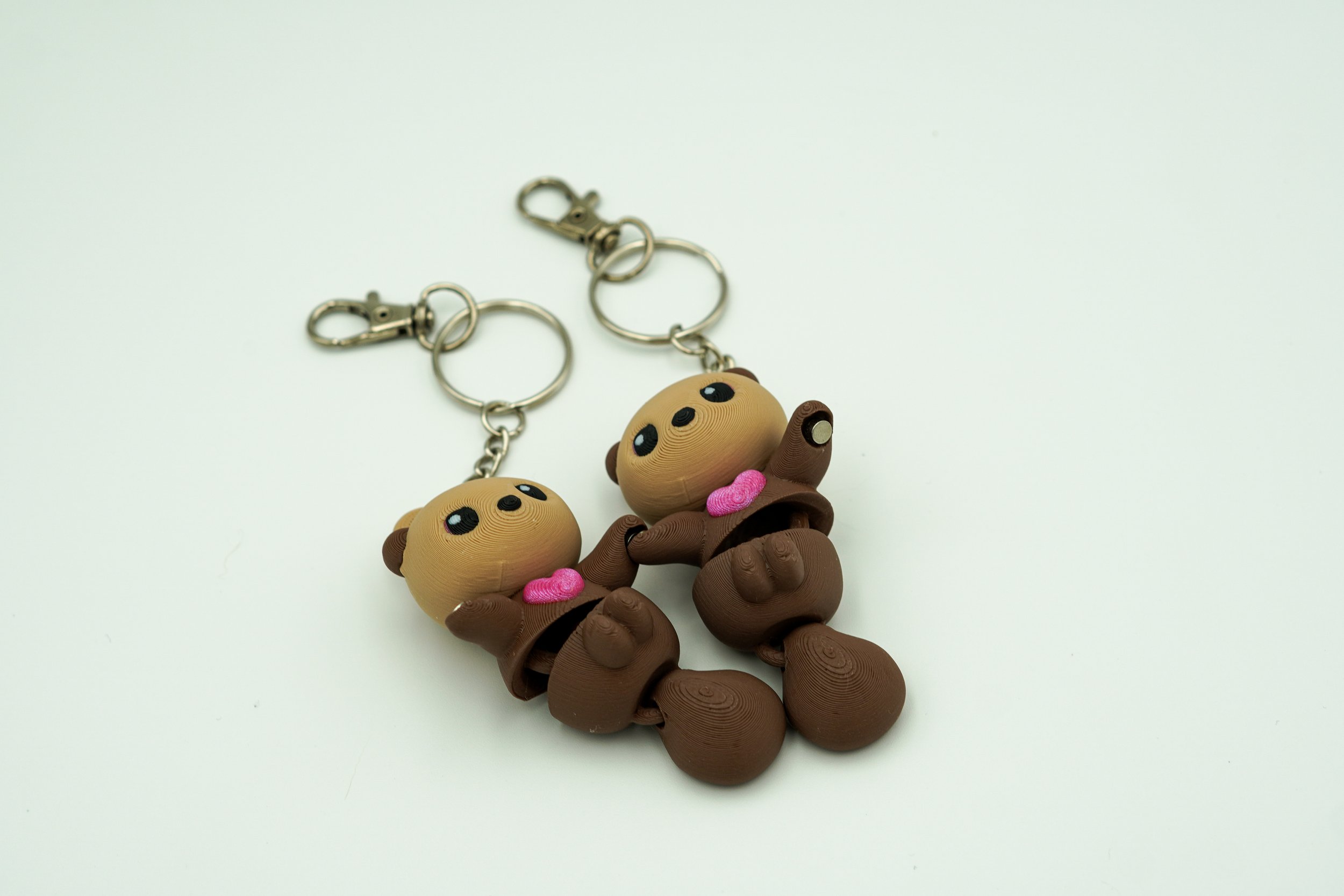 Otterly In Love Keychain Pair