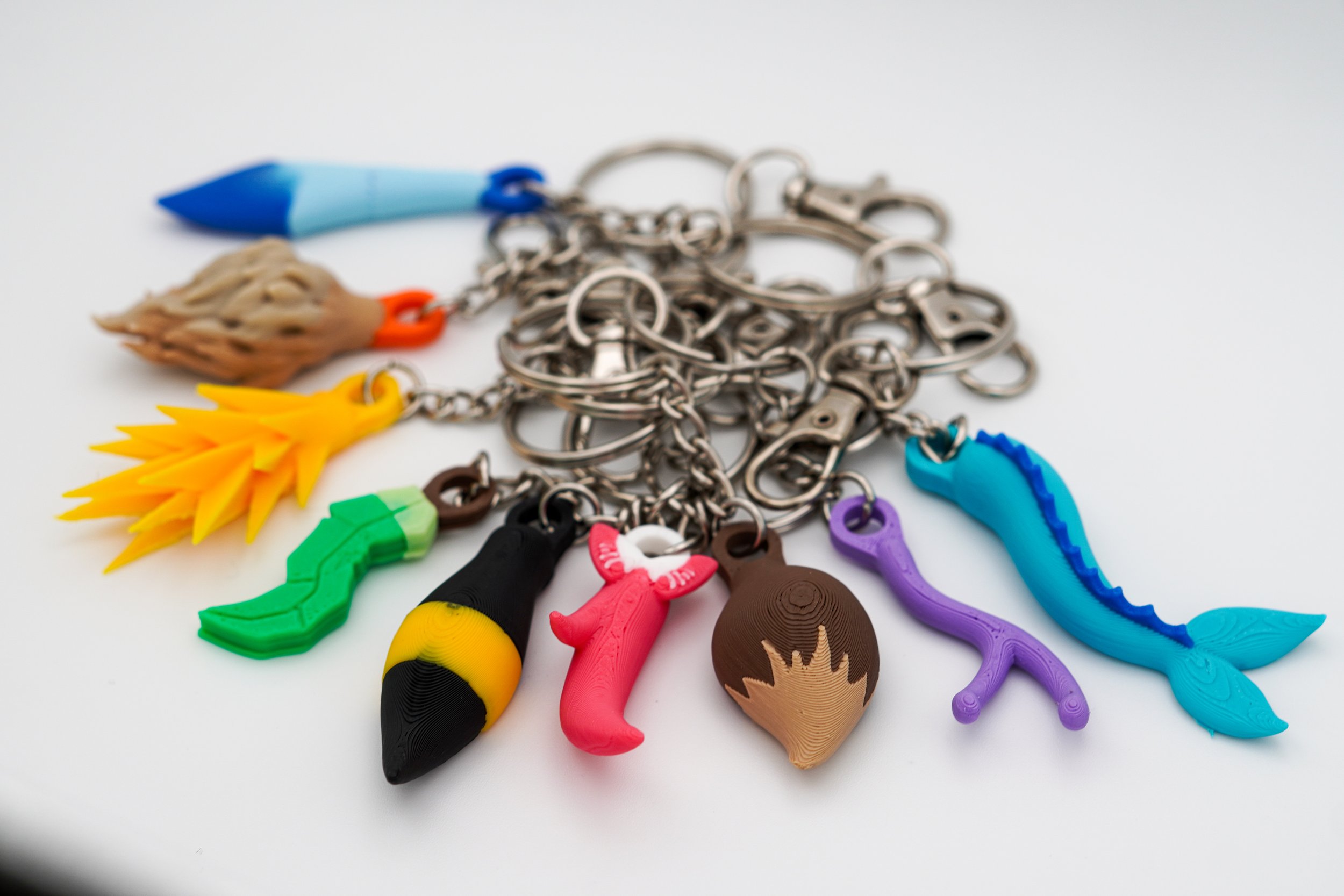 Eeveelution Keychains
