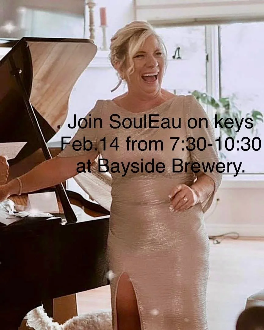 Valentine&rsquo;s Day LIVE MUSIC EVENT: SoulEau at Bayside Brewing Company

📅 February 14, 2026
📍 Bayside Brewery: Erieau, Ontario
⏰ Time: 7:30 pm - 10:30 pm

Join SoulEau for a fun night of music at Bayside Brewery in Erieau with fabulous food and