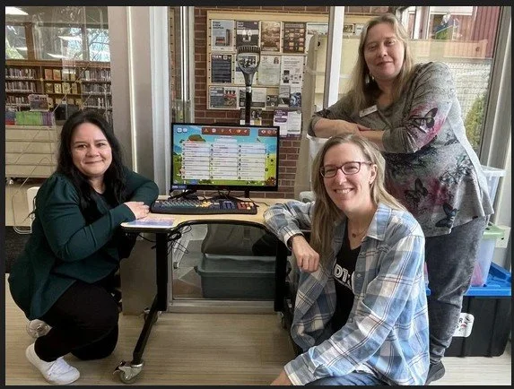 Early literacy stations opened in downtown Blenheim!
New early literacy stations are now available at the downtown Blenheim branch of the Chatham-Kent Public Library. Literacy stations are child-friendly computers with child-sized keyboards and mice,