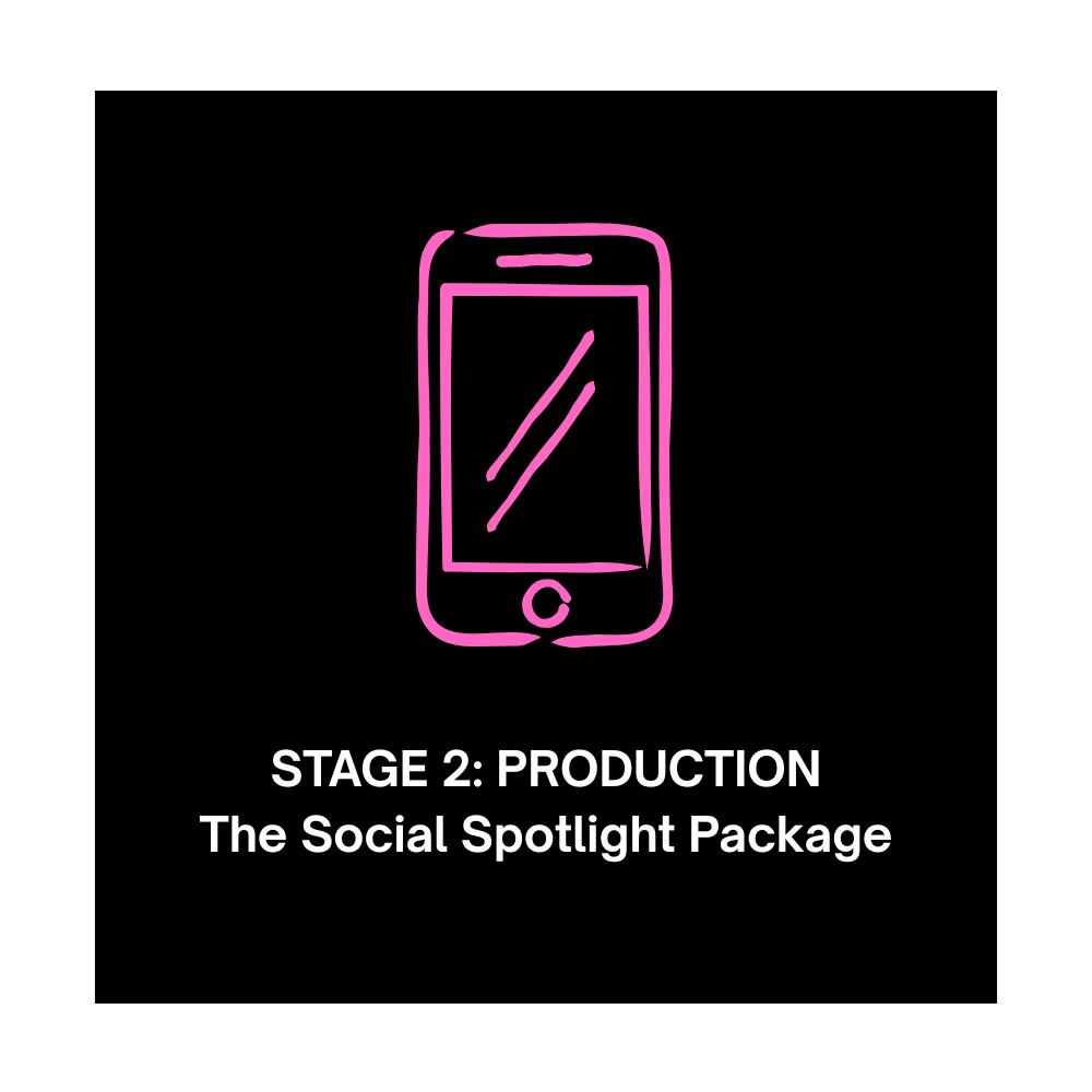 STAGE 2- PRODUCTION: THE SOCIAL SPOTLIGHT