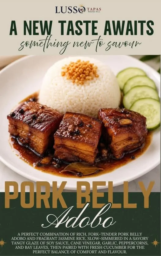 Pork Belly Adobo