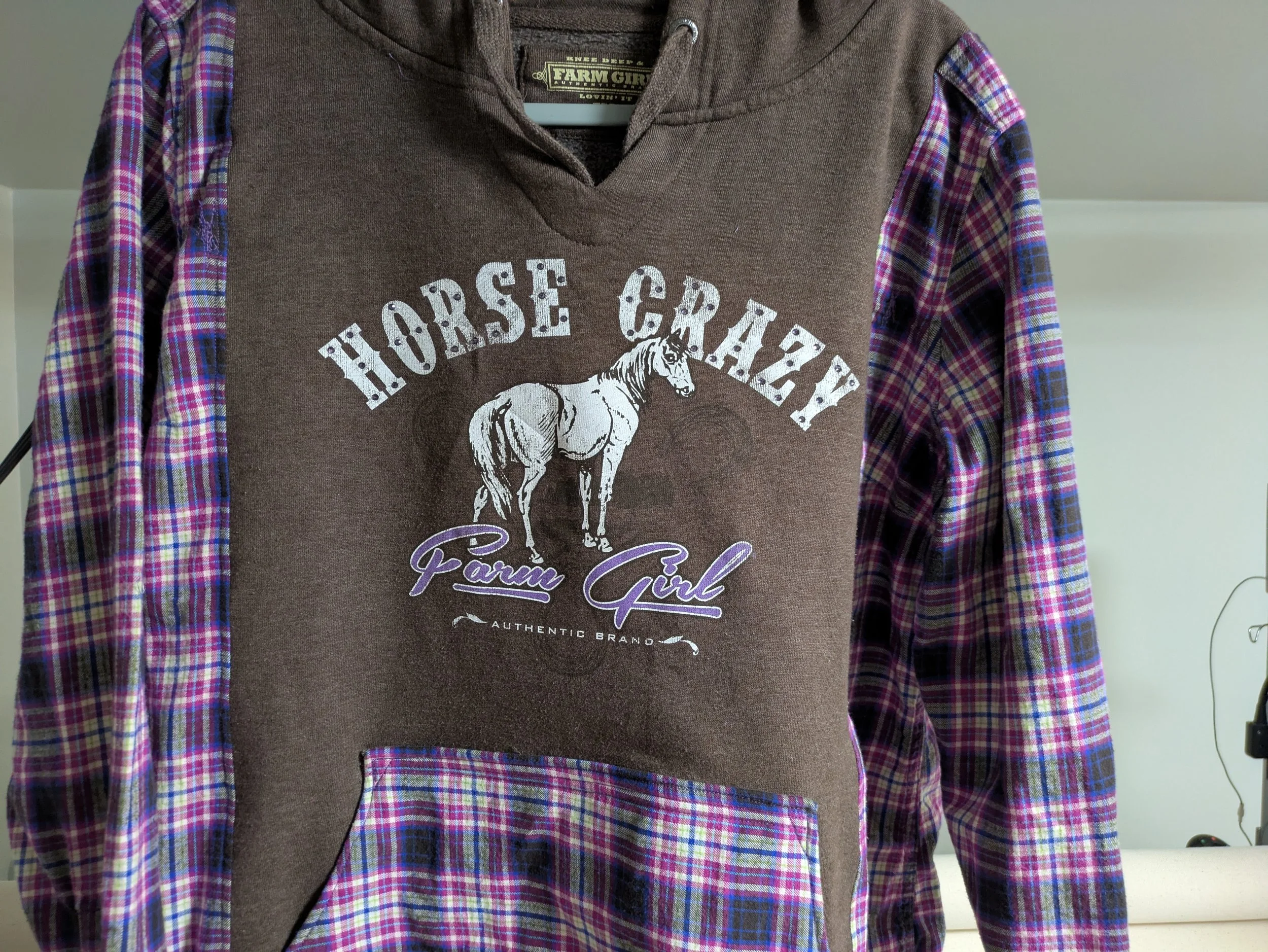 Cozy Cowgirl Hoodie Women's Large (Oversized)