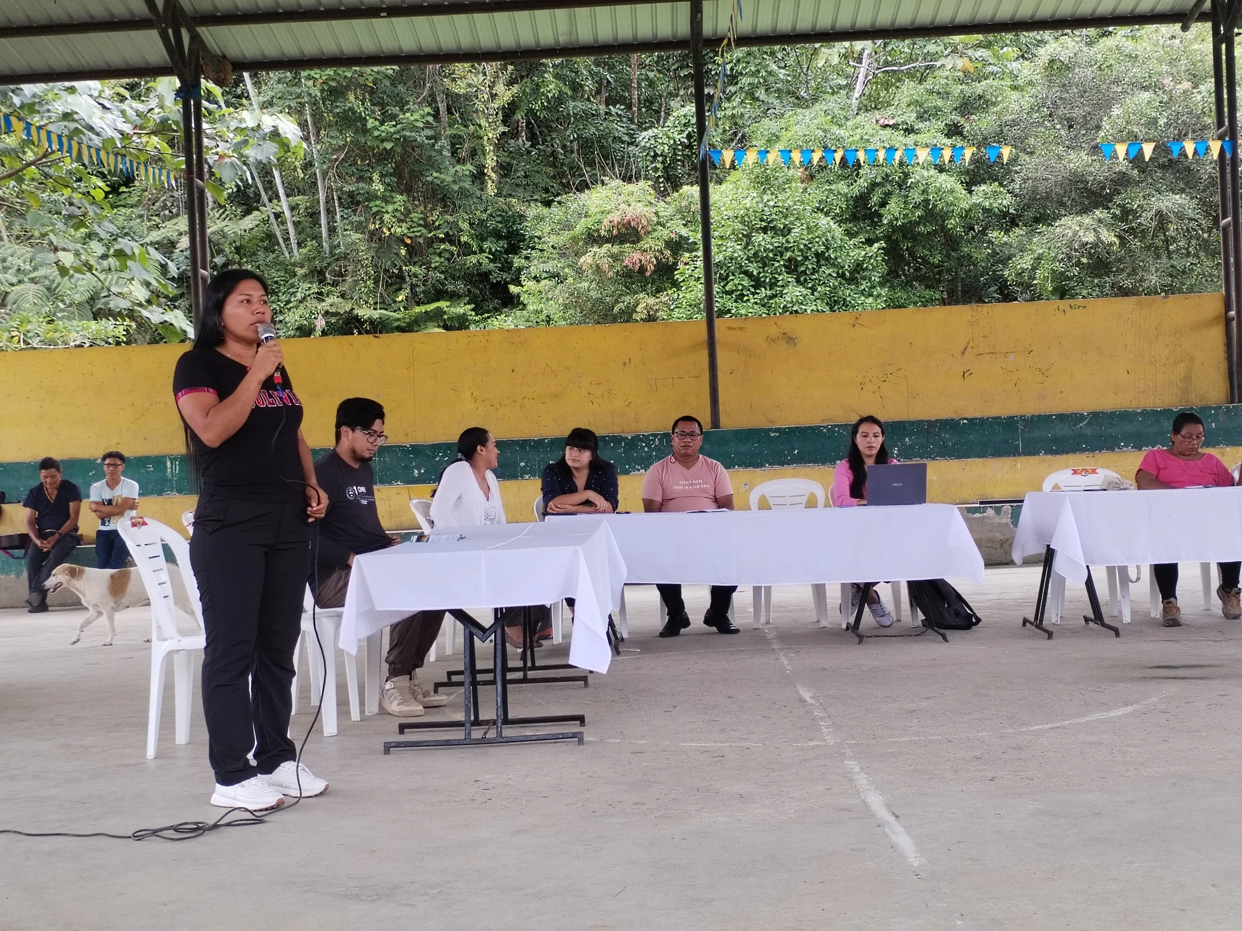 Presentación del “Plan de Acción contra la Deforestación y sus Impactos en la Comunidad Atacapi”
