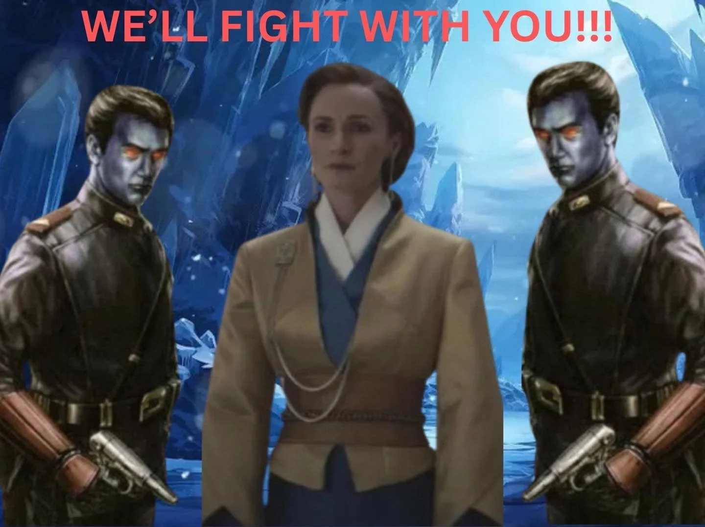 Hey guys, next project &ldquo;Star Wars What if the Chiss Ascendancy joined the New Republic&rdquo; will be releasing tonight or tomorrow on YouTube channel Alternate Star Wars Galaxy! 😆