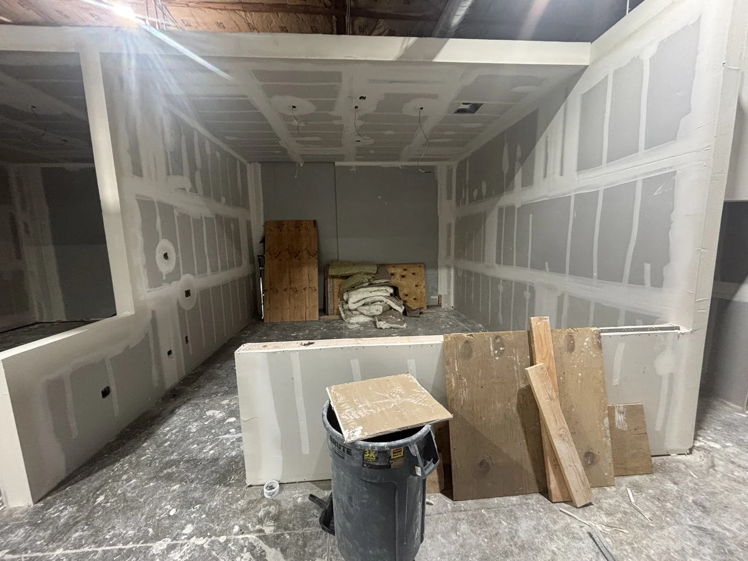 Drywall complete