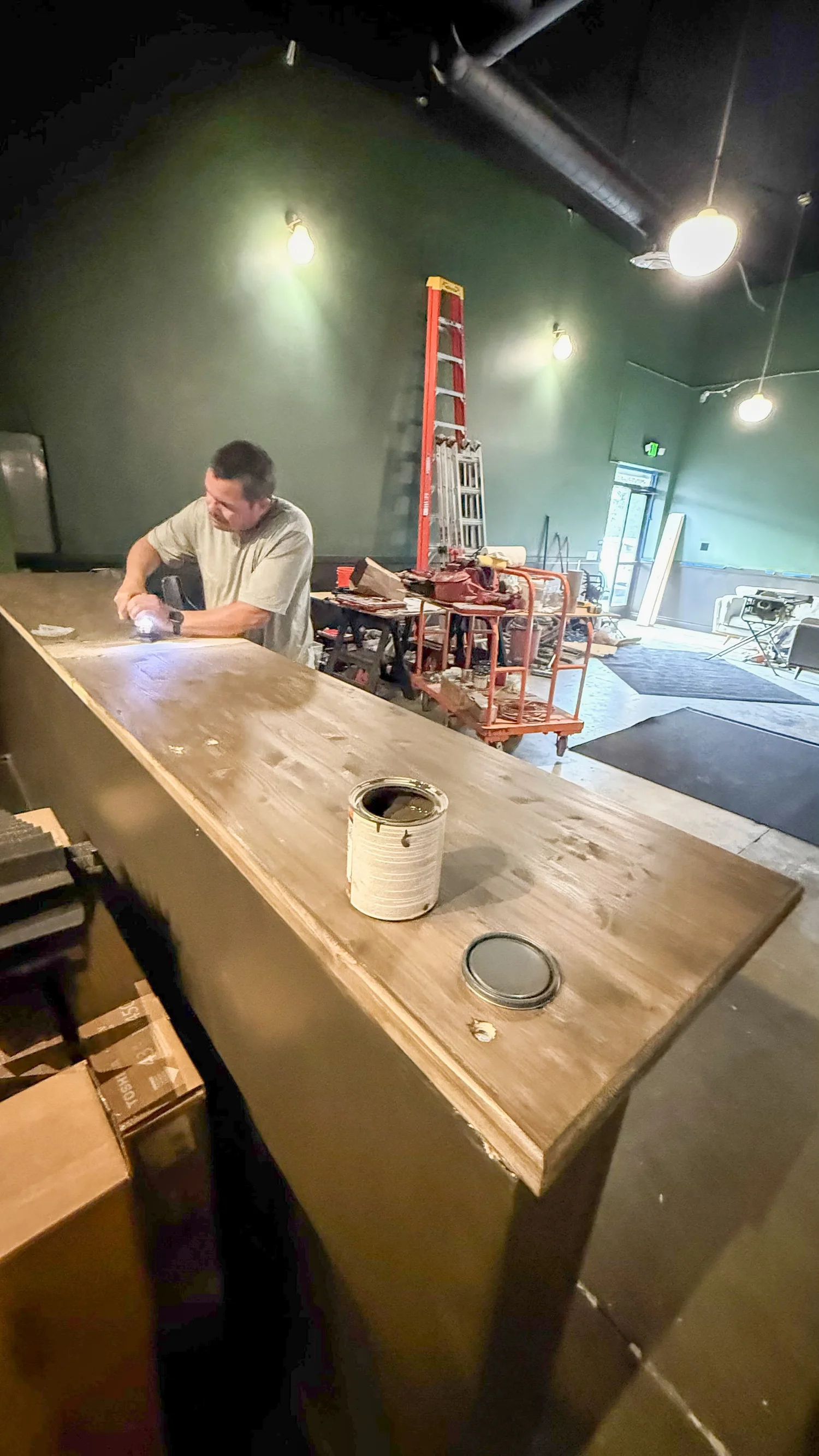 Finishing touches
