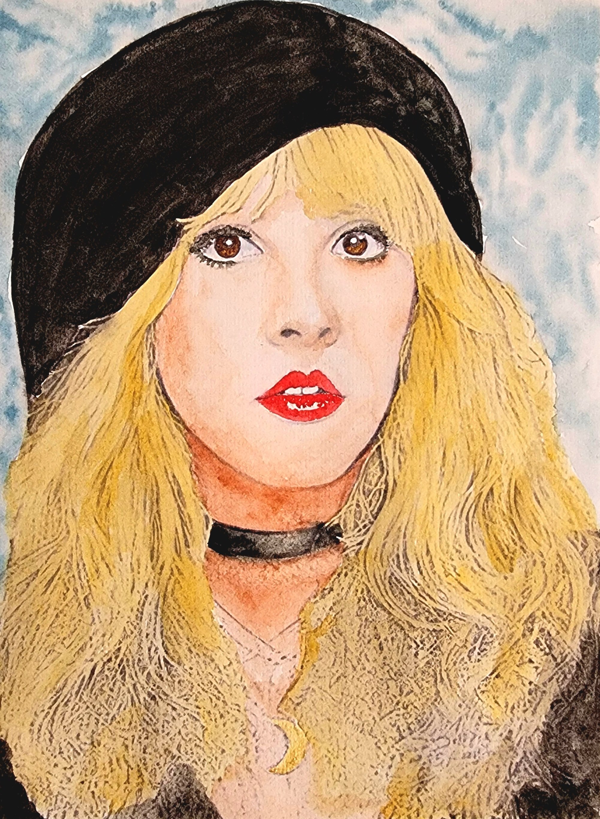 Stevie Nicks - Ethereal textures and soft contrasts mirror the mystique of this musical icon.