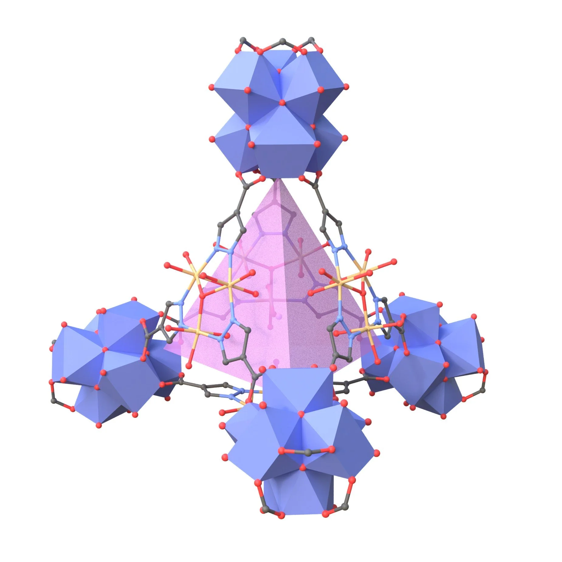MOF-818 tetrahedron