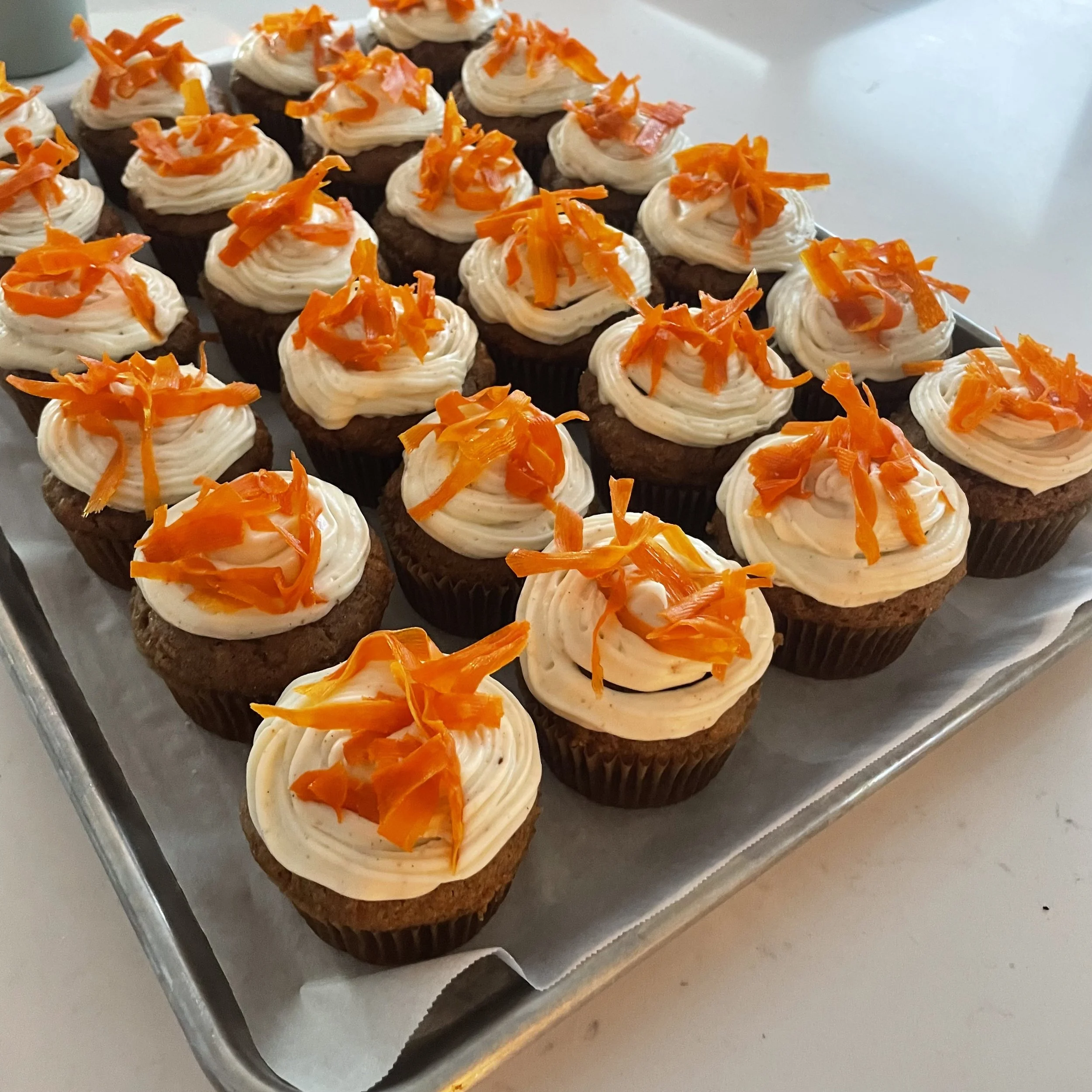 CARROT CAKE CUPCAKES
