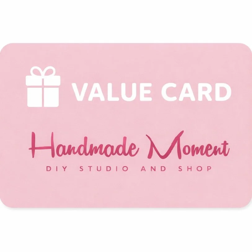 Handmade Moment Studio Value Card