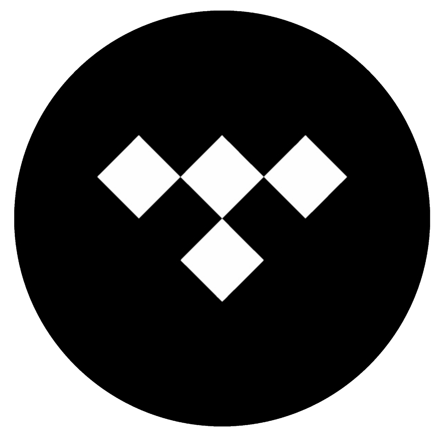 Tidal app icon.