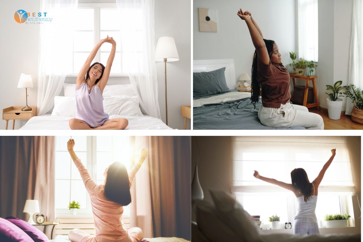 Mișcări simple după trezire pentru durere lombară