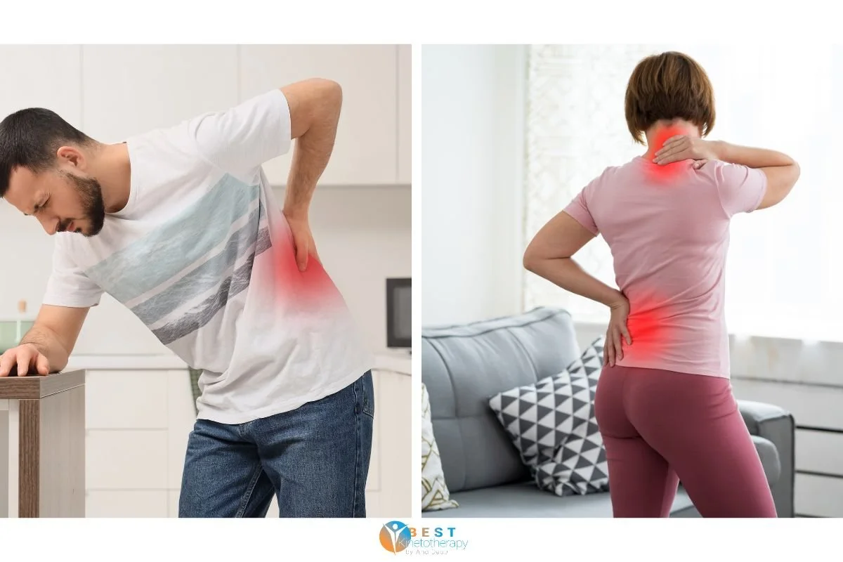 Zonele durerii de spate: lombar, toracal și cervical