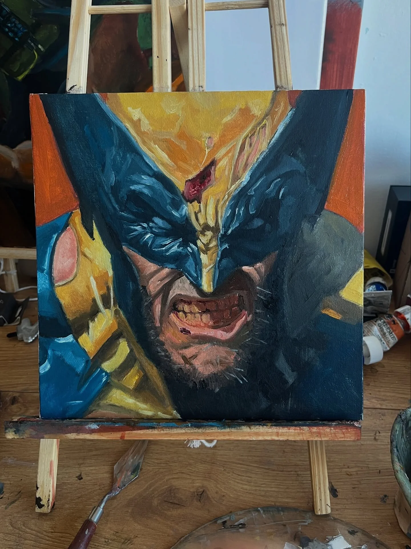 Wolverine
#wolverine #xmen #marvel #oilpainting