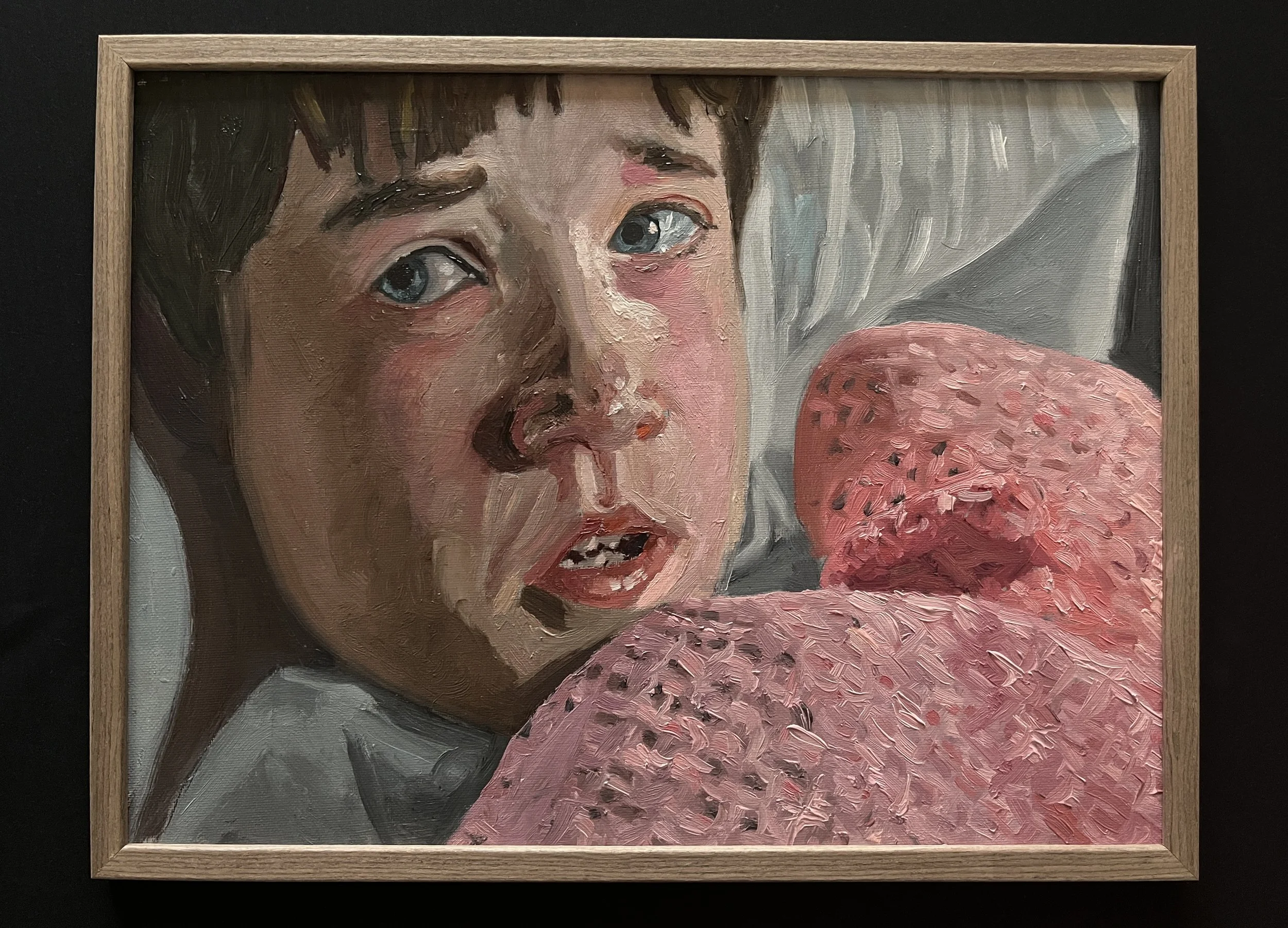 I See Dead People - Original Oil Painting by Chris Slevin