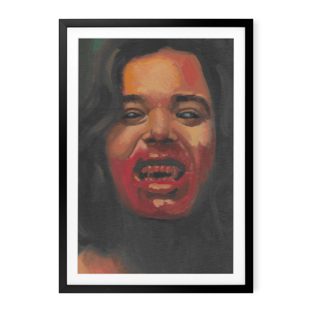 Framed poster (69 × 49 cm)