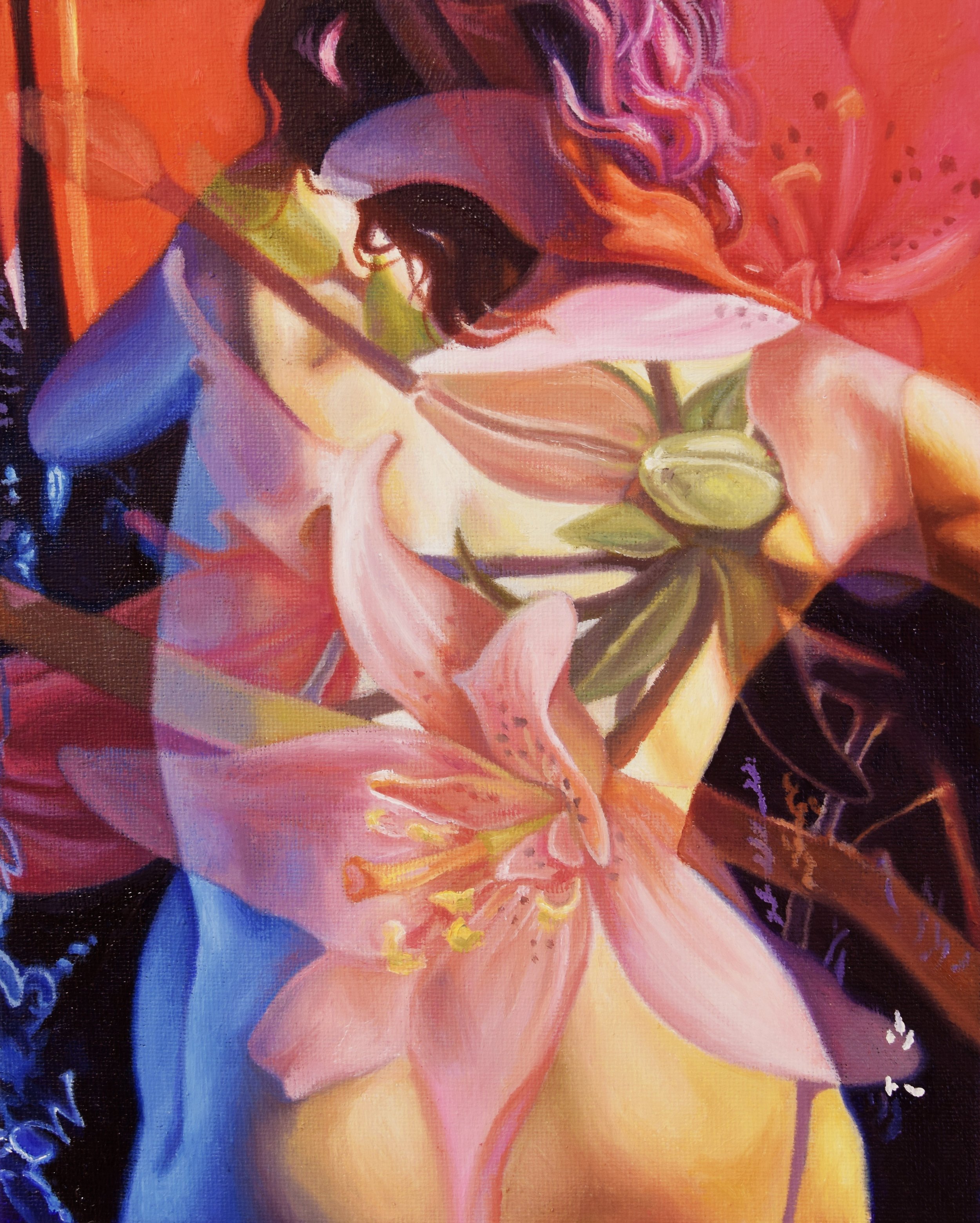 Nude Study II, oil on canvas, 12 x 9 in. 2019