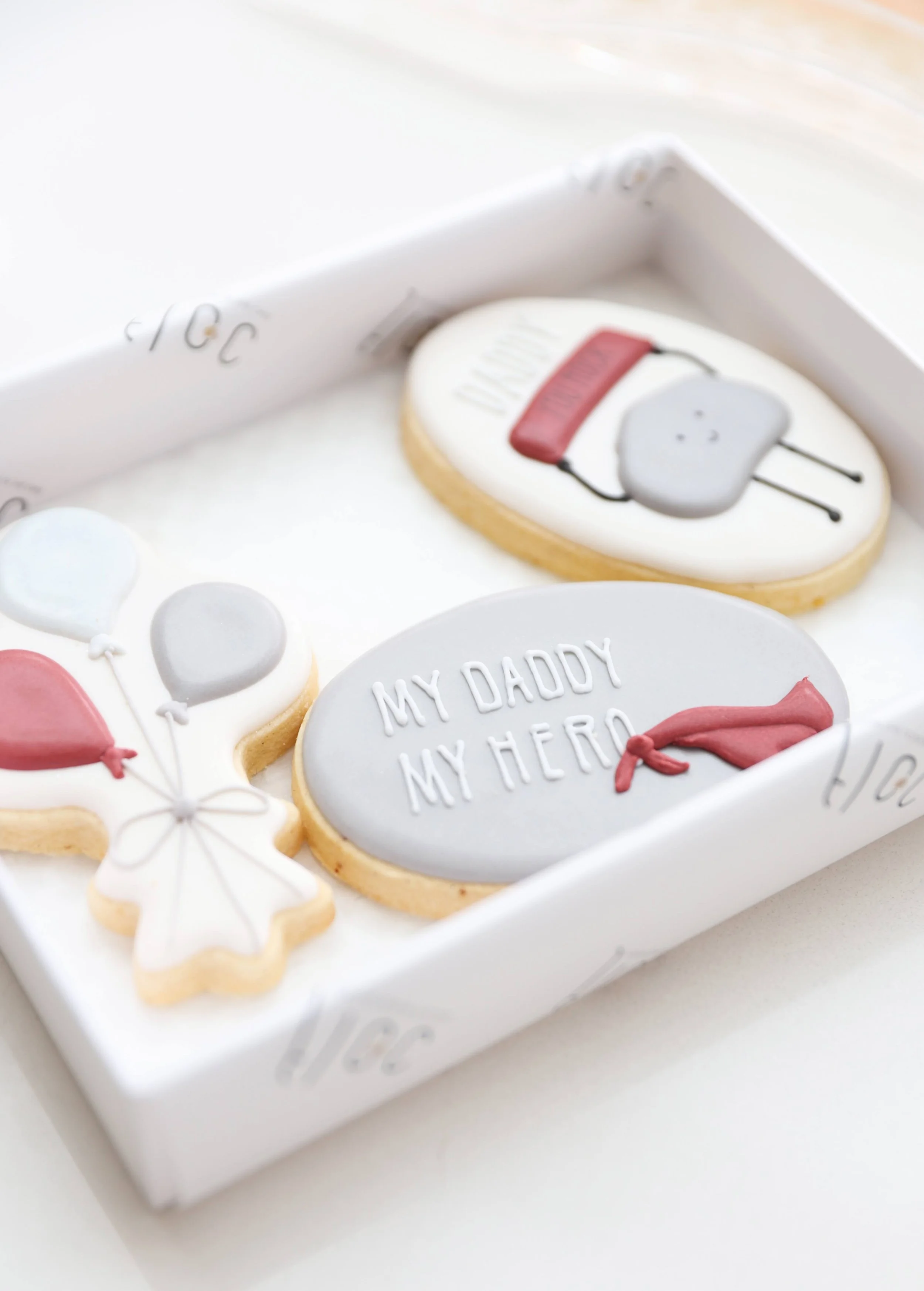 Father's Day Cookie Box | Box of 3