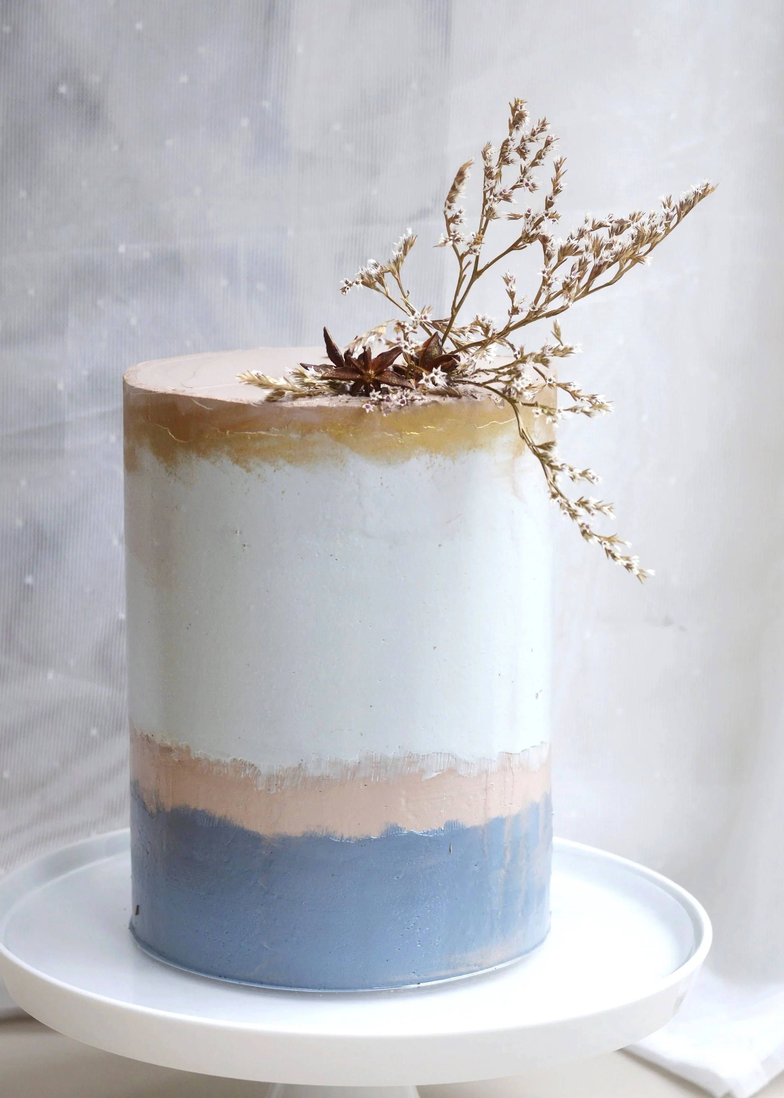 Bespoke buttercream celebration cake for birthdays and anniversaries, art inspired, Manchester