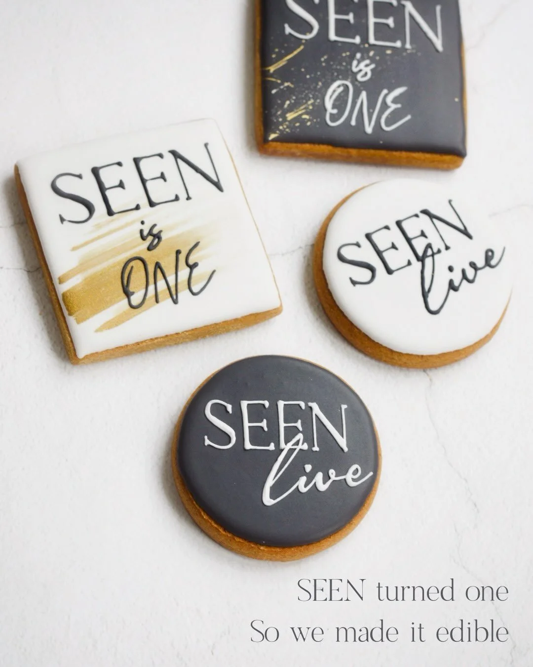 Being SEEN, but make it edible 🍪

Yesterday I spent the day at SEEN Live, celebrating one year of SEEN, the membership run by the brilliant Anna @yourajency.
A room full of female business owners, all working on how to be more visible this Q4 ✨

Fun
