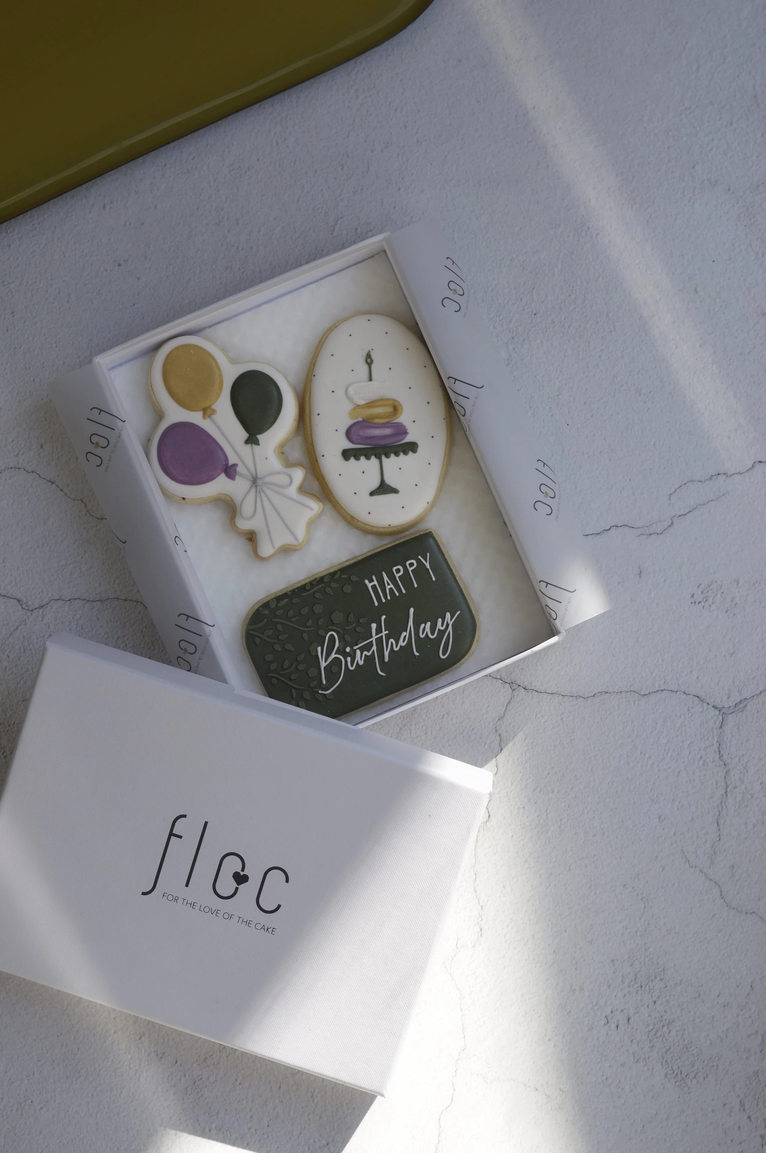 Birthday Wishes Cookie Box | Box of 3
