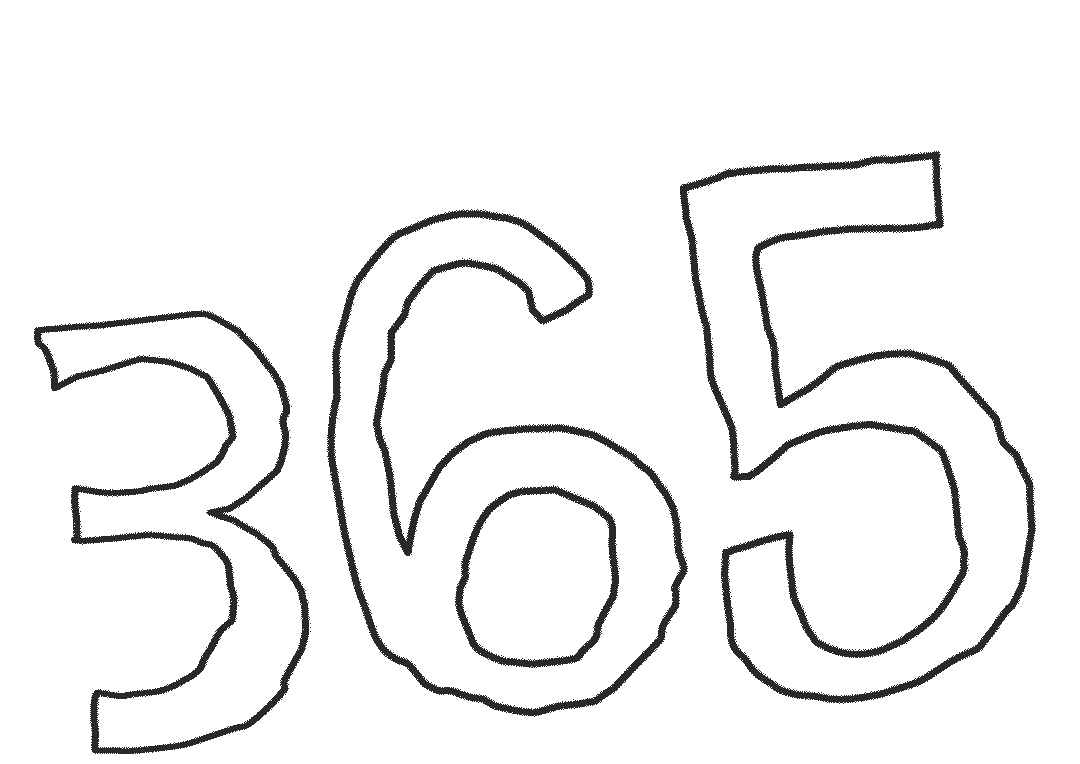 De afbeelding toont grote getallen '35' die met een potlood op een frame zijn getekend. Skill School