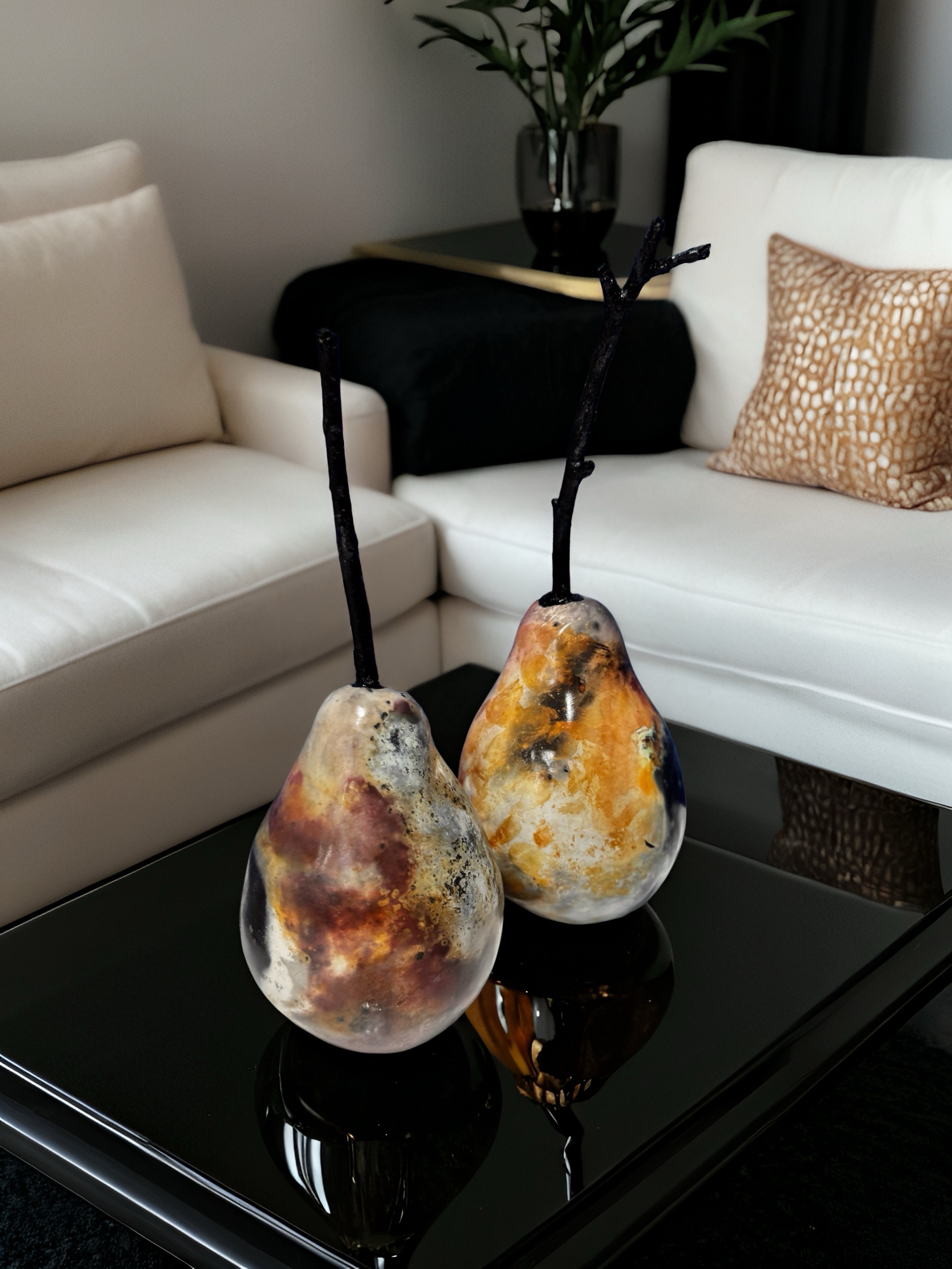 Pear Pair - Pitfired